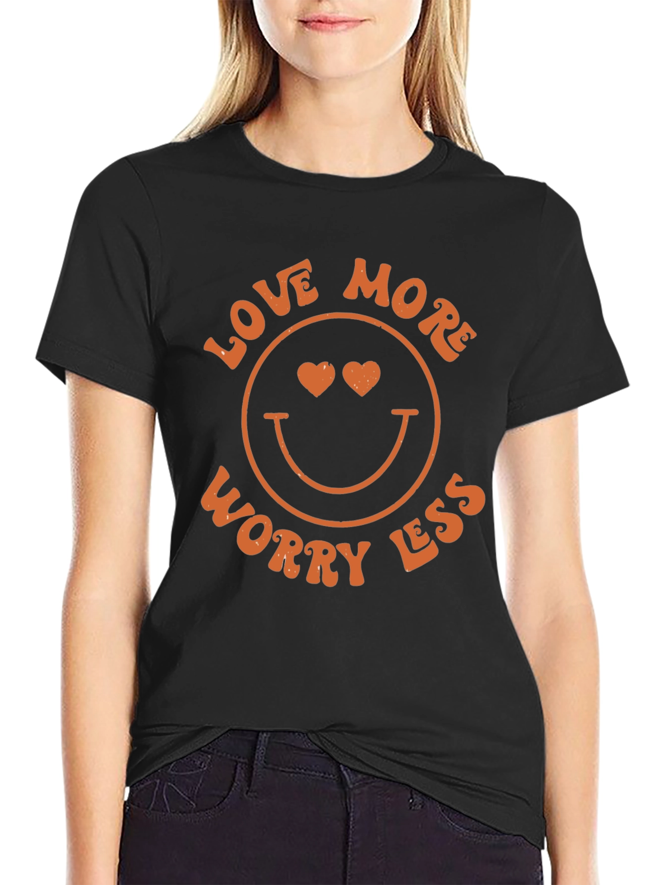 Love More Worry Less Graphic Tee