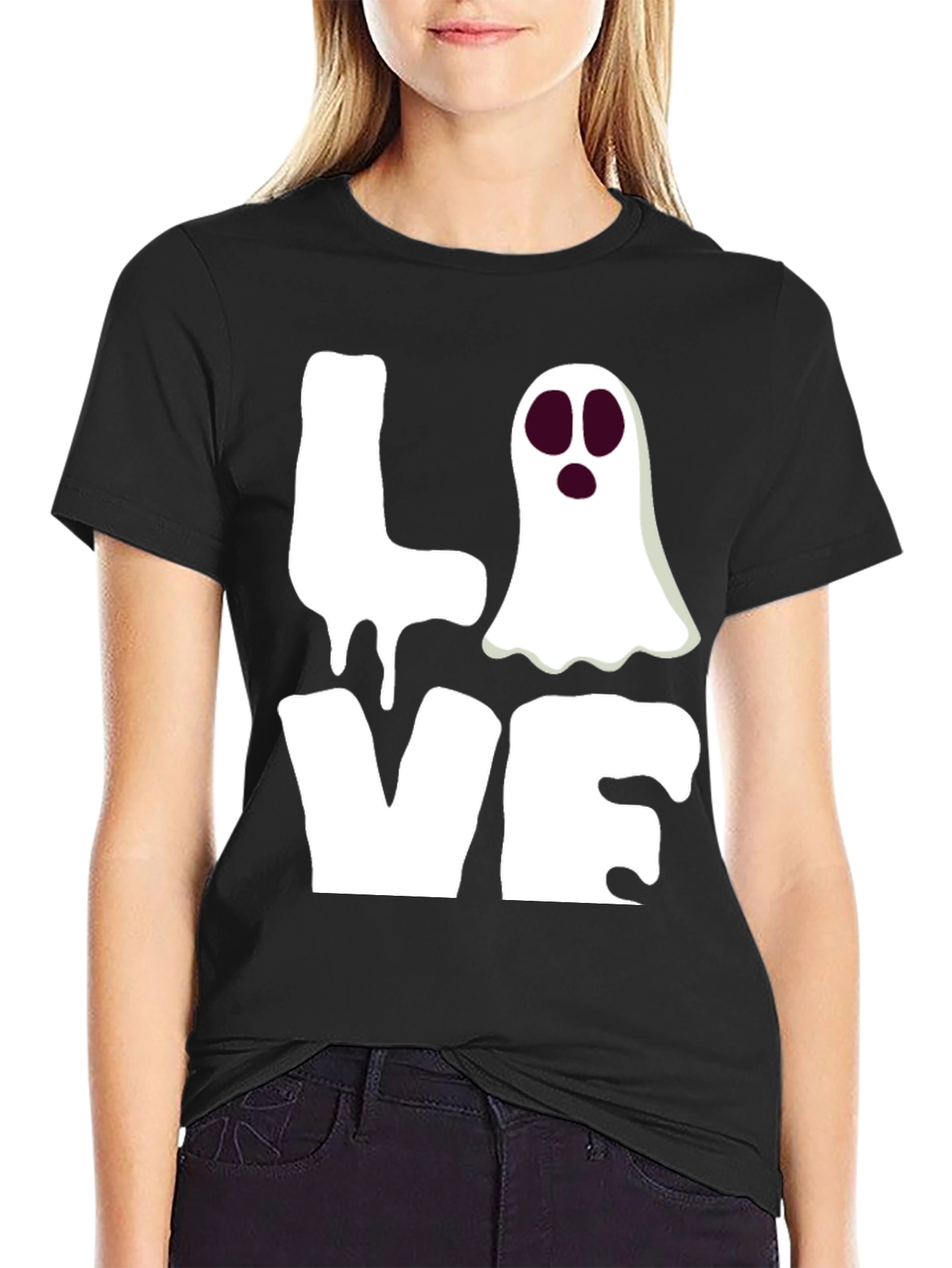 Ghostly Love T-Shirt - Halloween Vibes