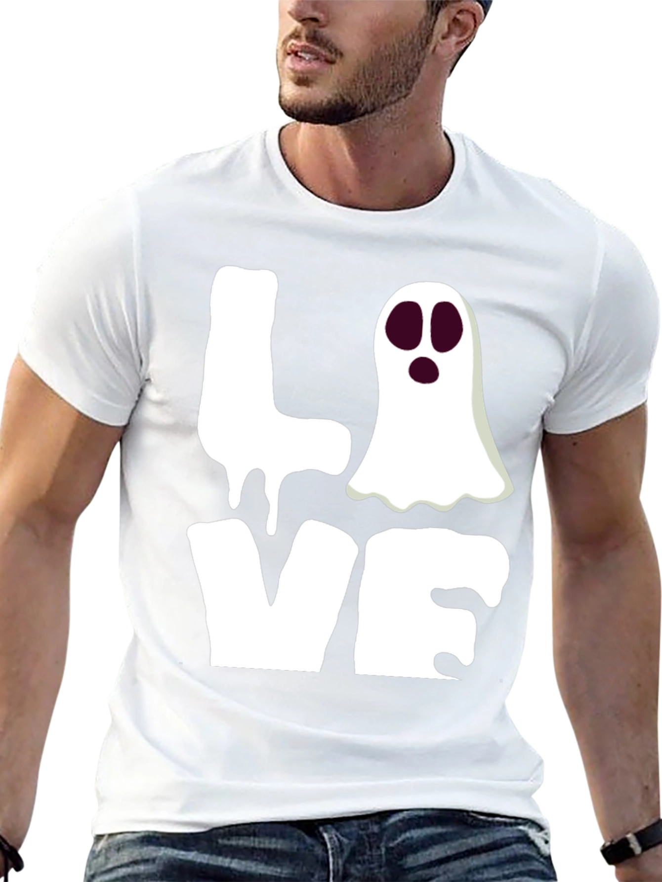 Ghostly Love T-Shirt - Halloween Vibes