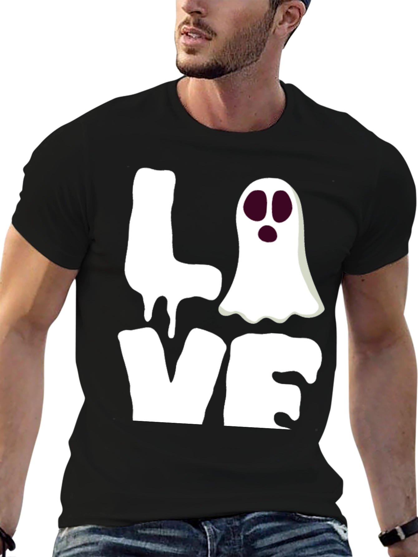Ghostly Love T-Shirt - Halloween Vibes