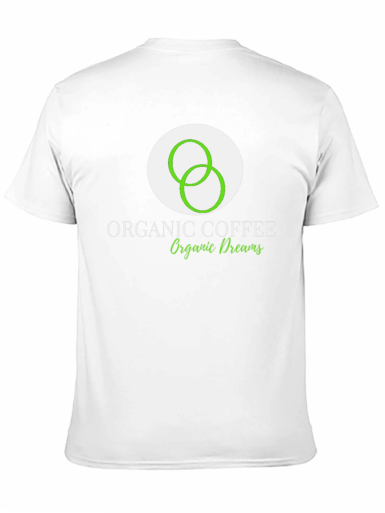 Organic Coffee Dreams Black T-Shirt
