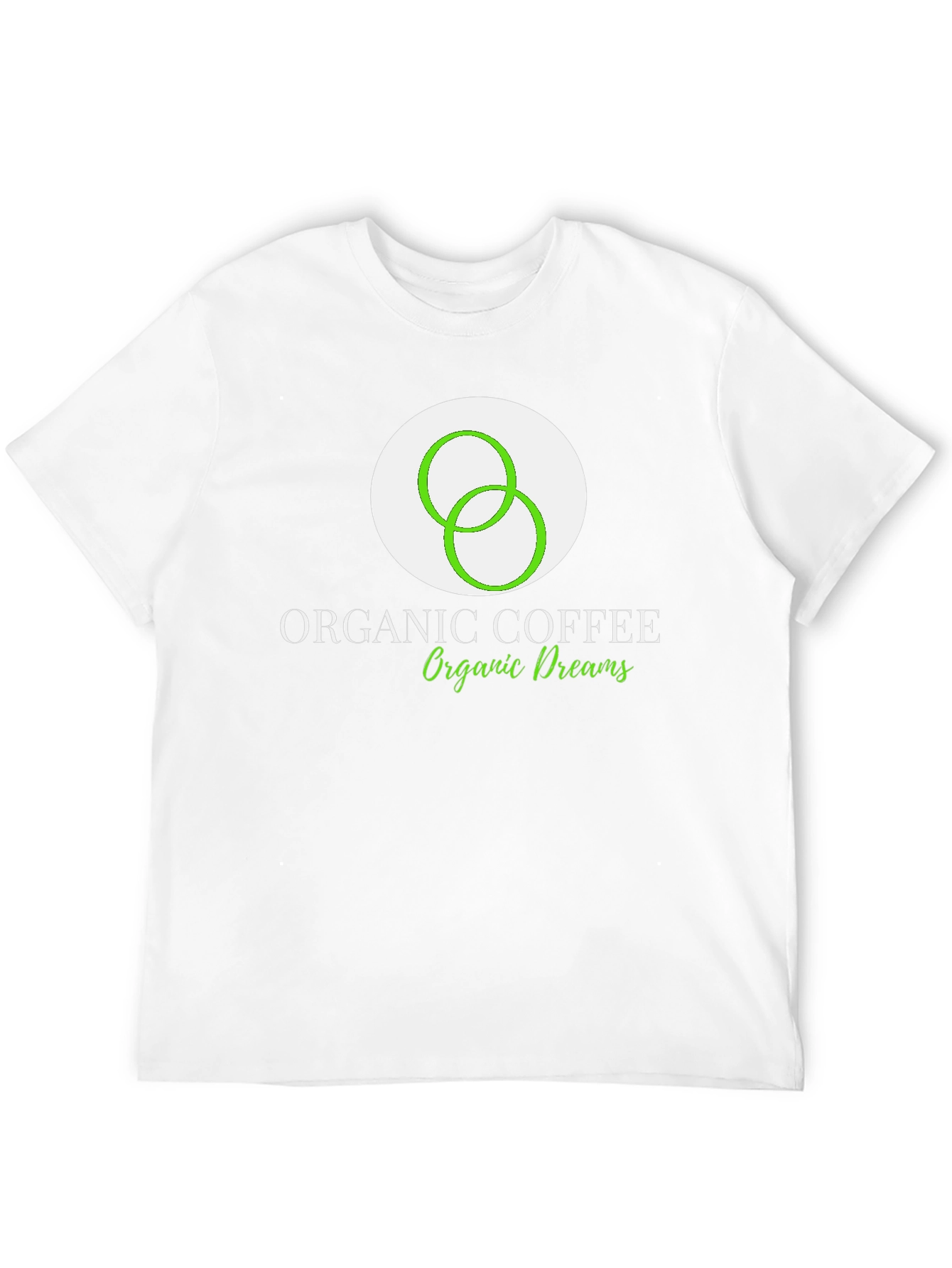 Organic Coffee Dreams Black T-Shirt