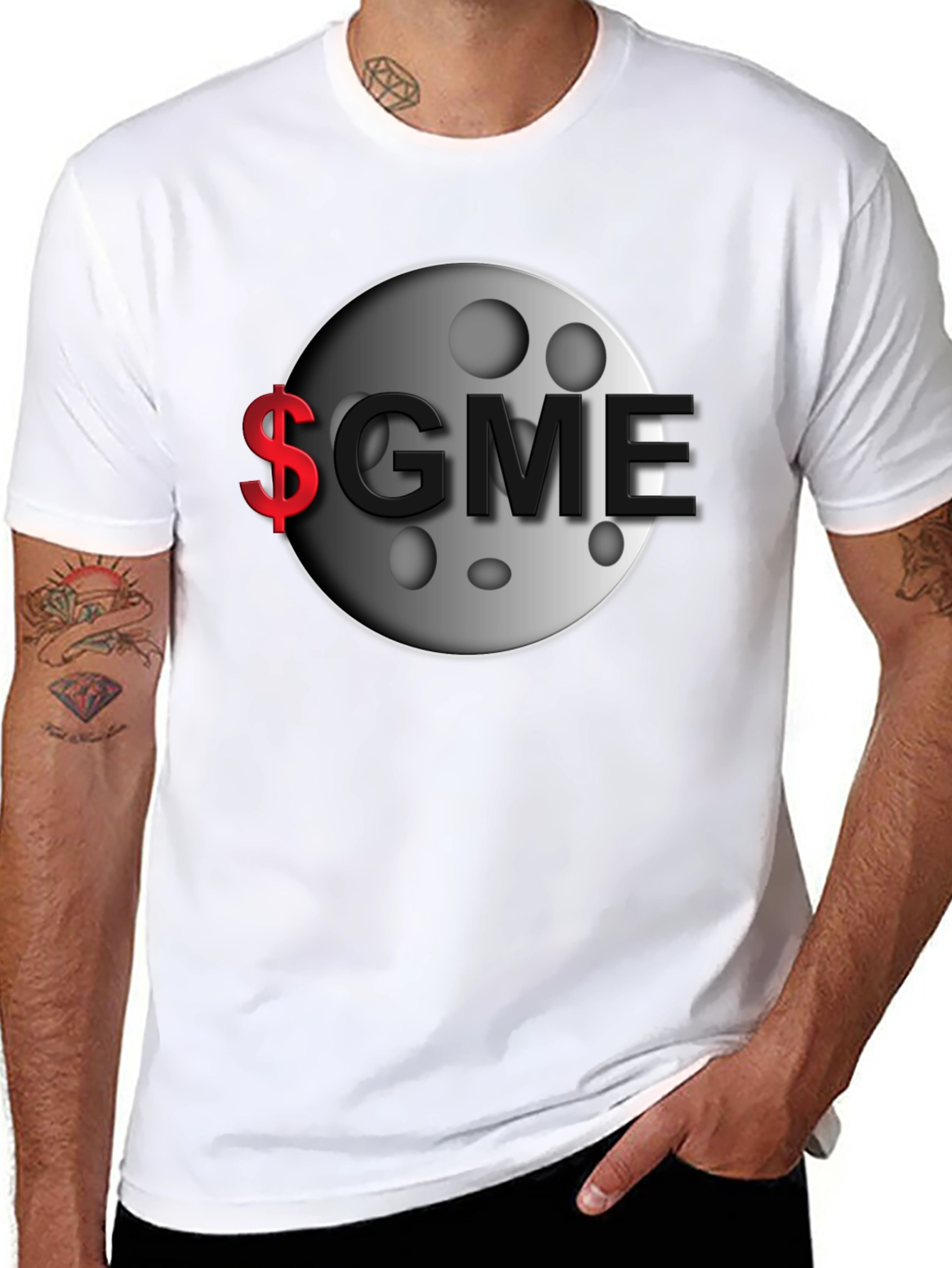 GME Moon Graphic Tee - To the Moon!