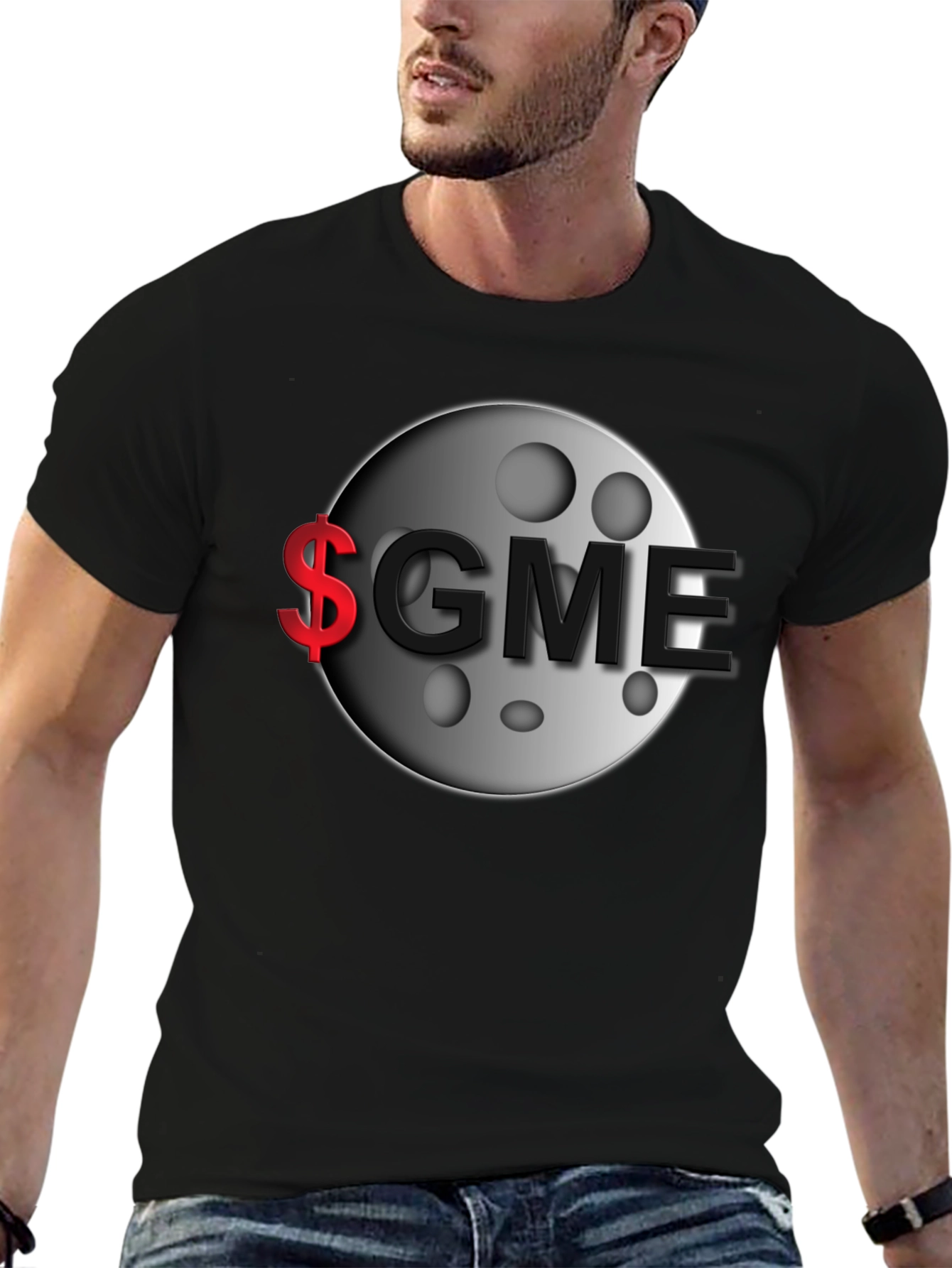 GME Moon Graphic Tee - To the Moon!