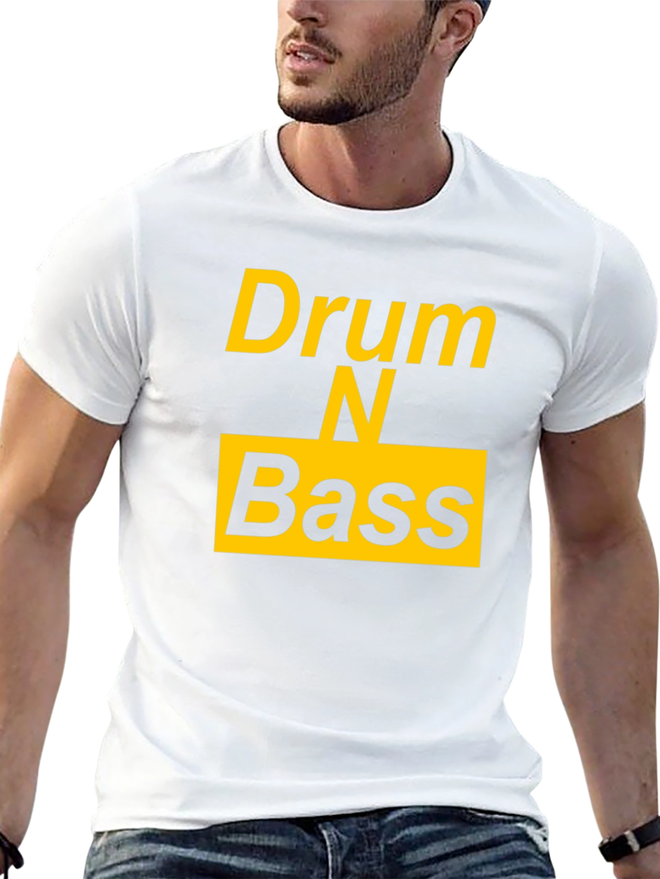 Drum N Bass Black T-Shirt - Music Lovers Tee