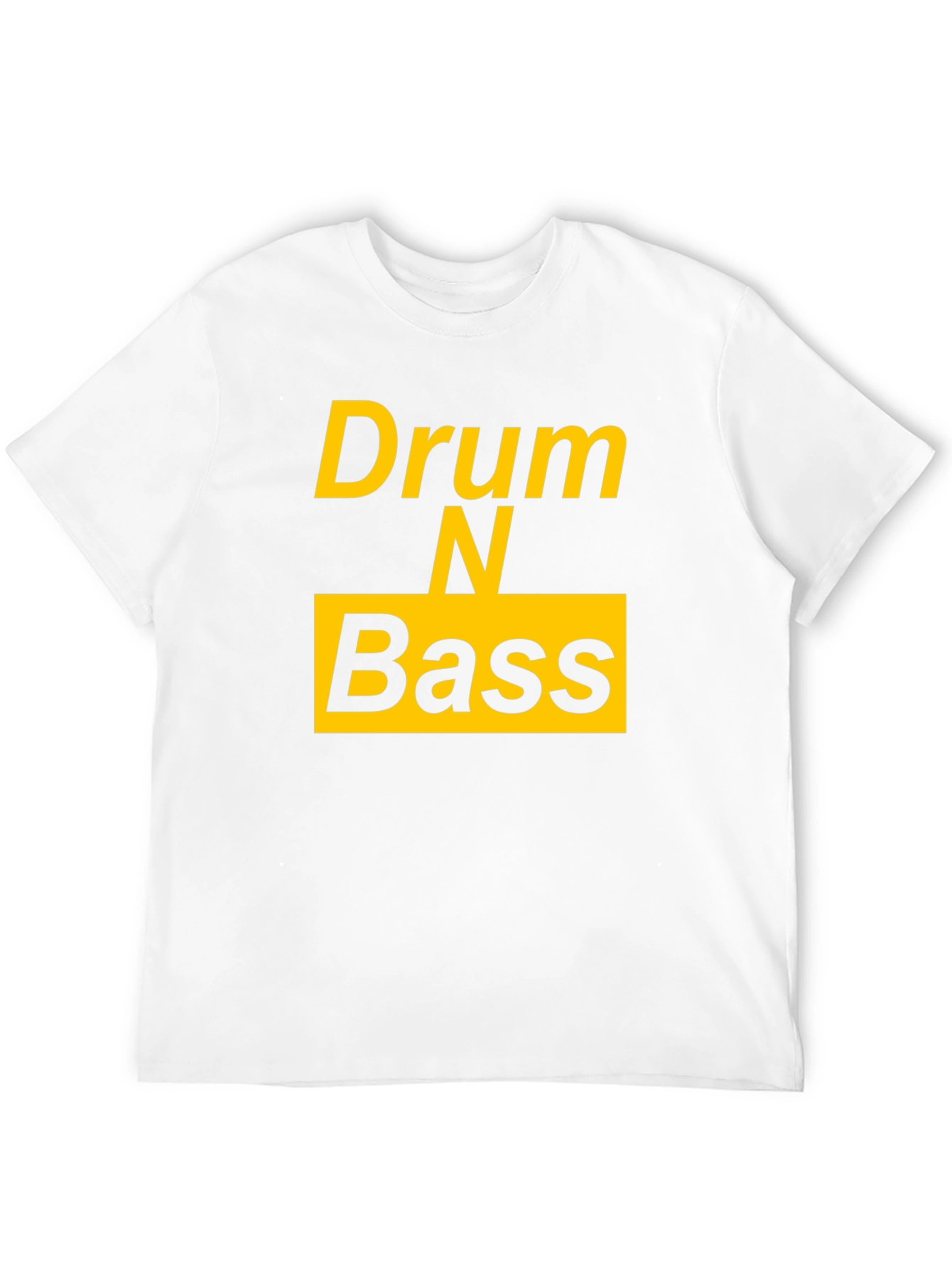 Drum N Bass Black T-Shirt - Music Lovers Tee