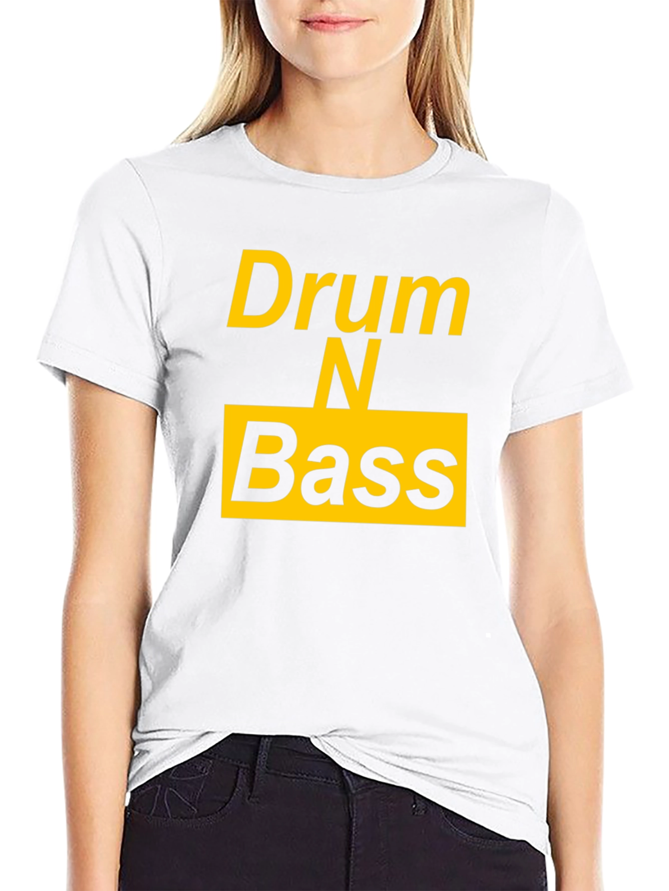 Drum N Bass Black T-Shirt - Music Lovers Tee