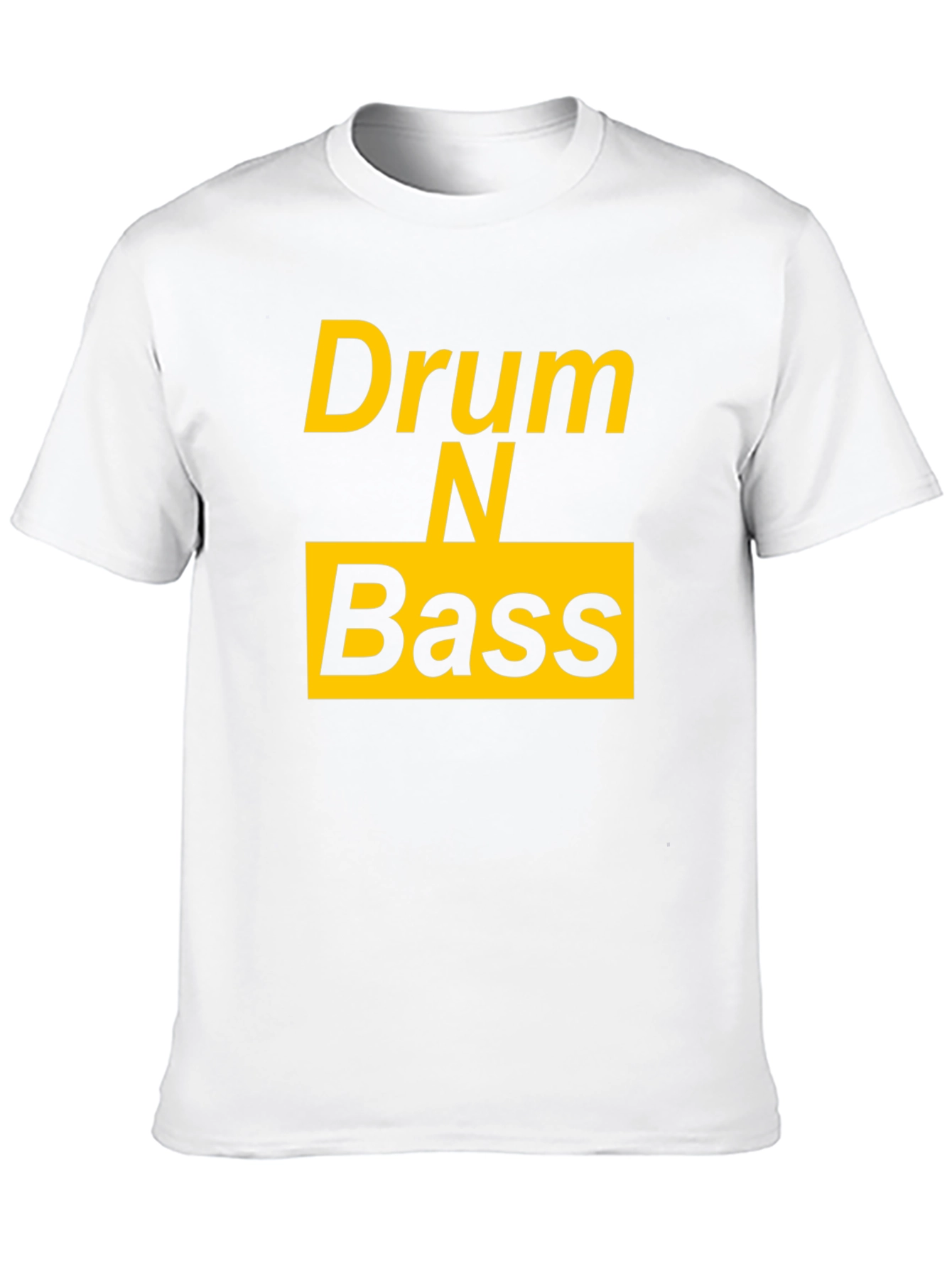 Drum N Bass Black T-Shirt - Music Lovers Tee