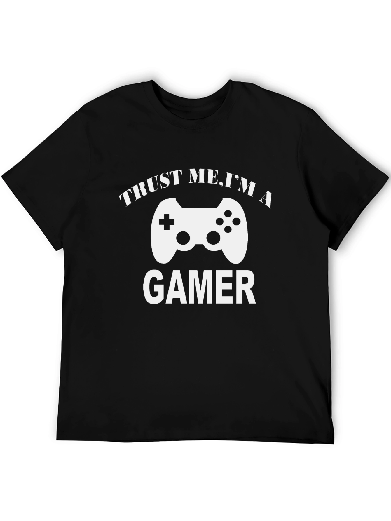Trust Me Im A Gamer Black T-Shirt