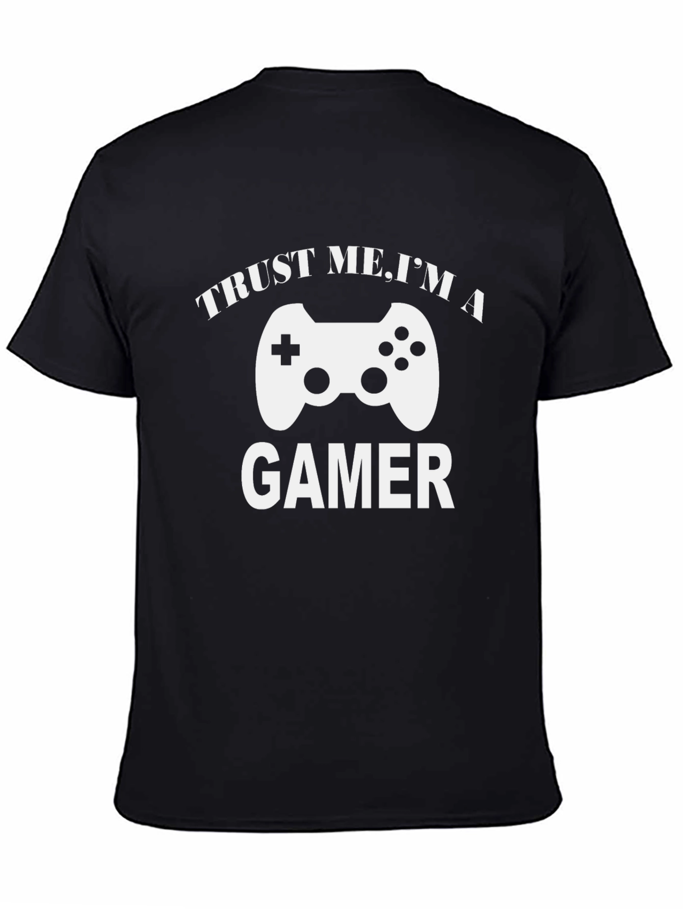 Trust Me Im A Gamer Black T-Shirt