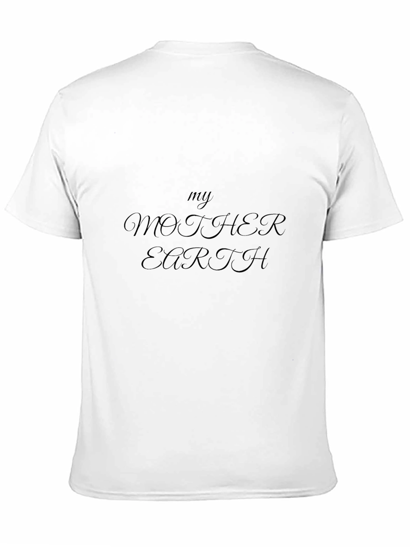 My Mother Earth Black T-Shirt