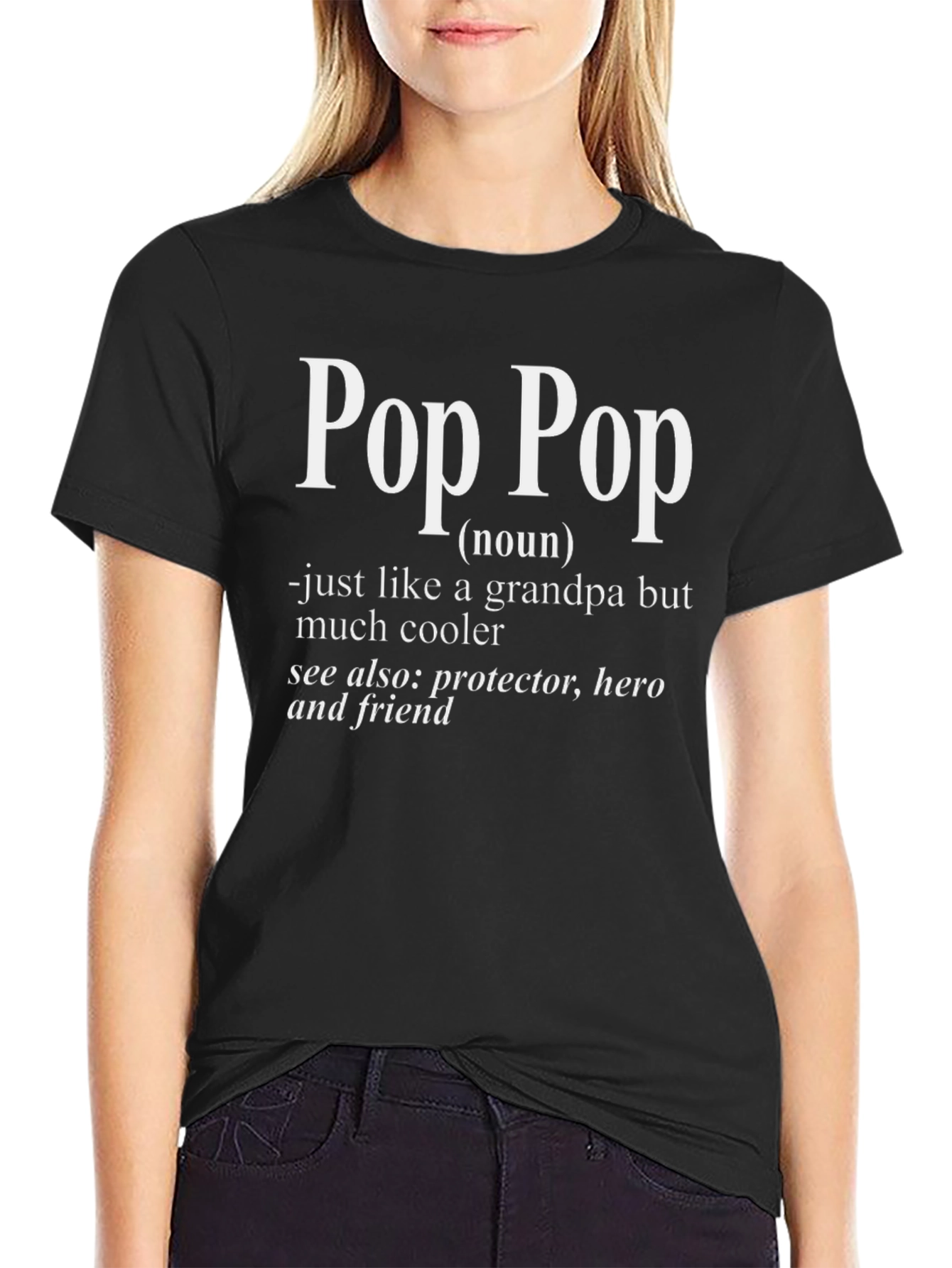 Pop Pop Definition T-Shirt - Cool Grandpa Tee