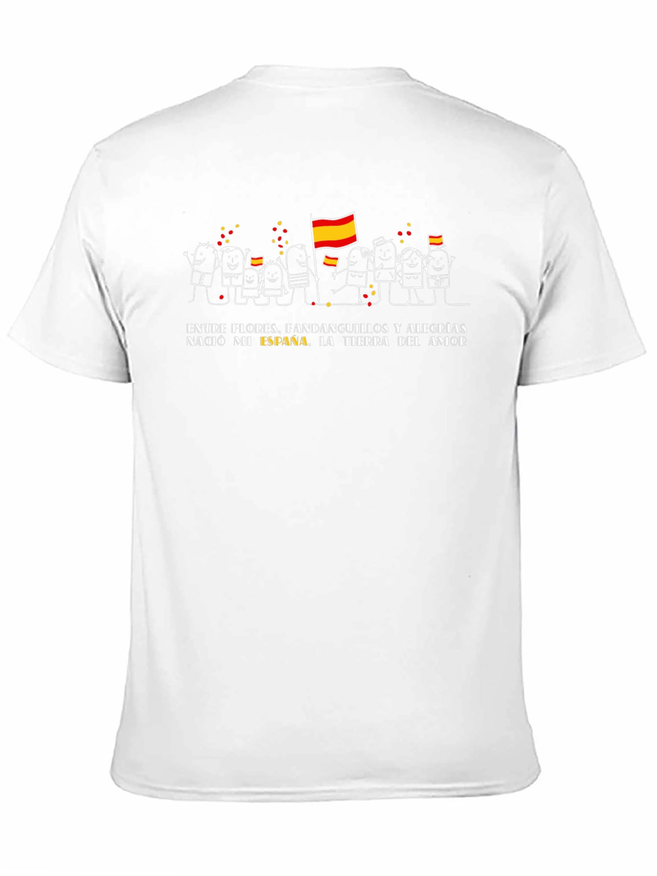 España Pride Black Tee - Land of Love
