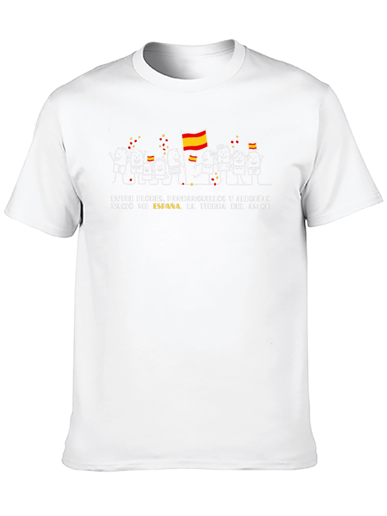 España Pride Black Tee - Land of Love