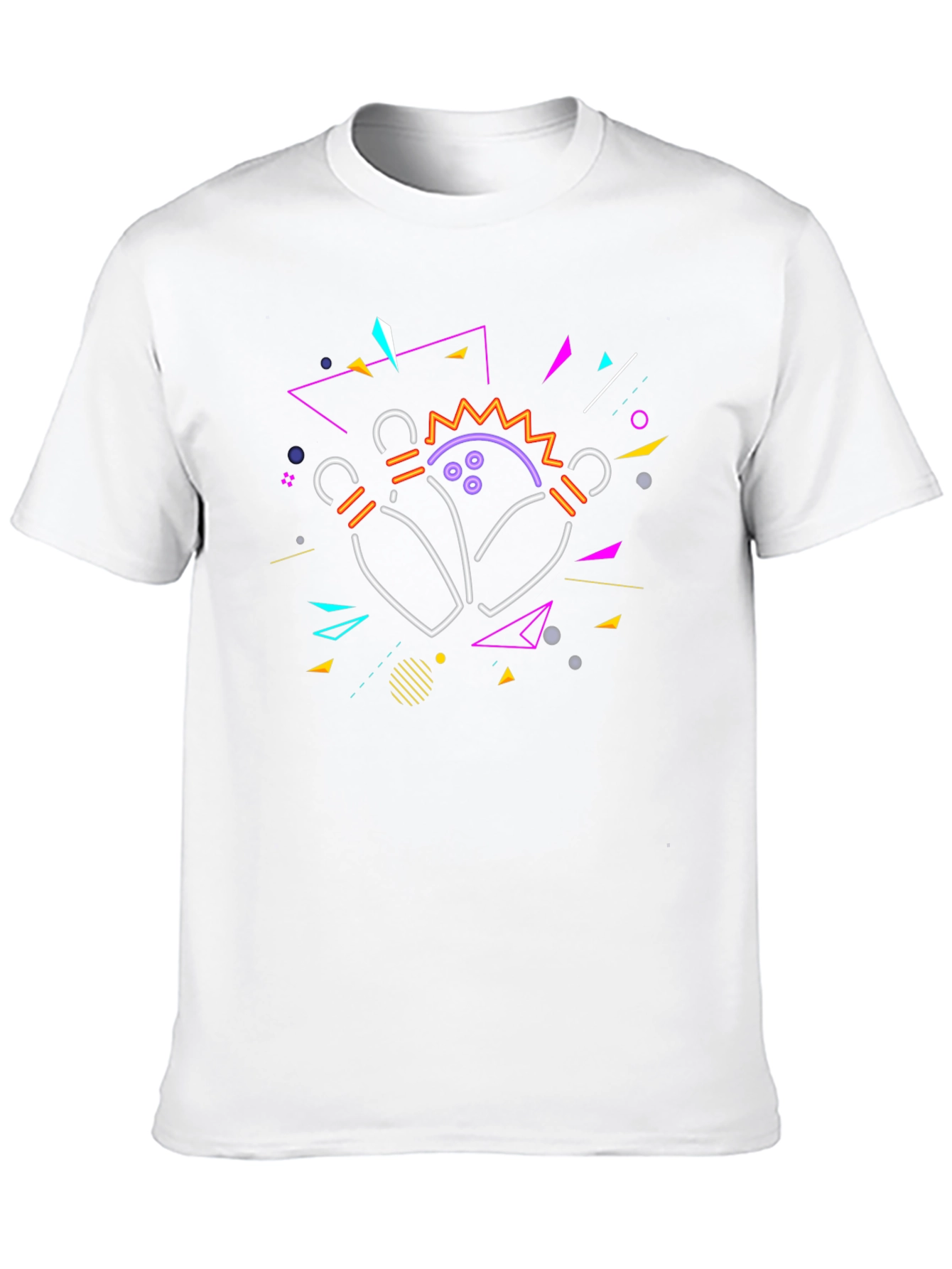 Retro Bowling Strike T-Shirt - Black