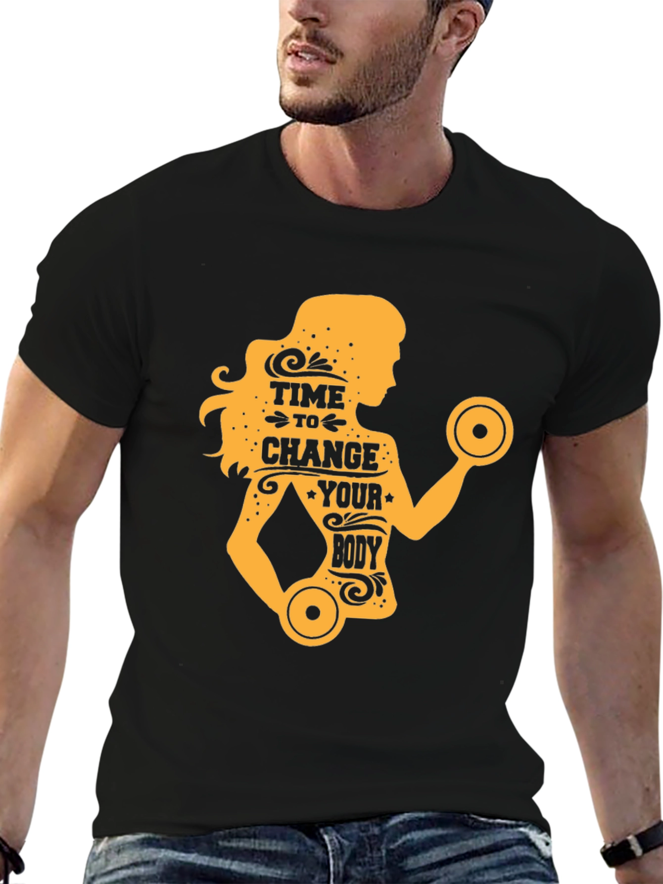 Time to Change Your Body - Fitness T-Shirt