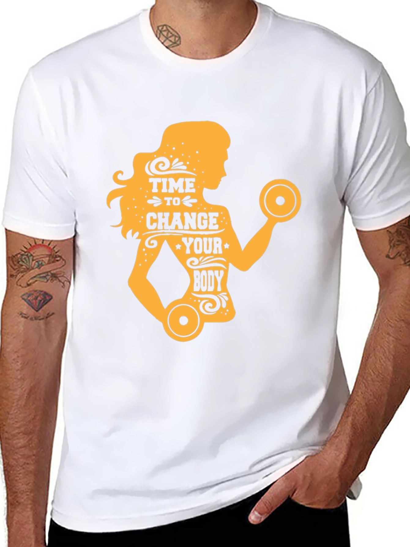 Time to Change Your Body - Fitness T-Shirt