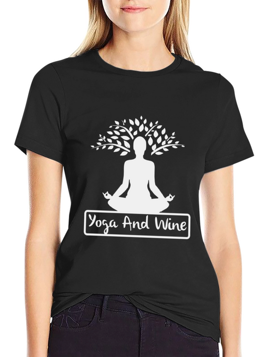 Yoga and Wine T-Shirt