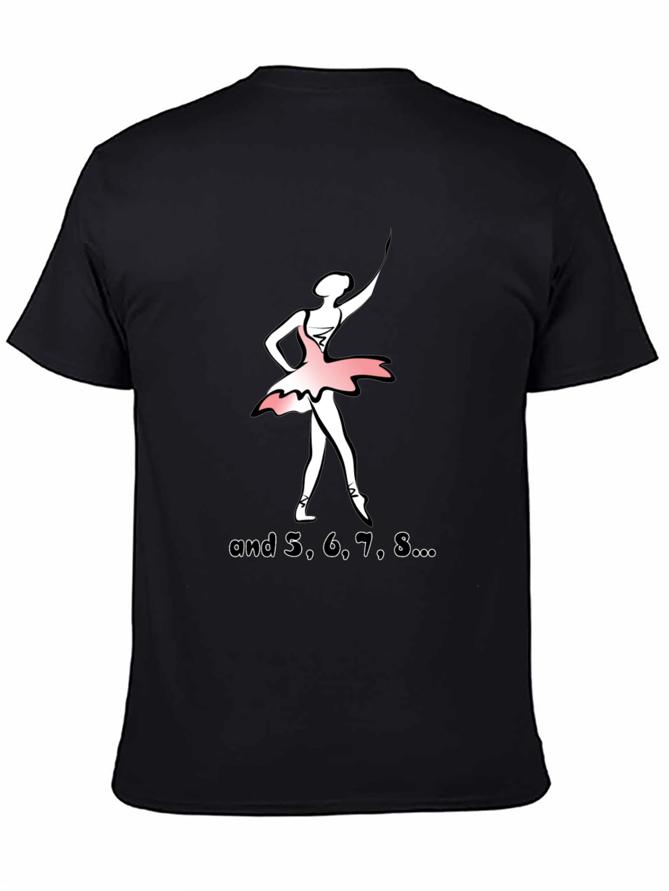 Ballerina Graphic Tee - and 5 6 7 8