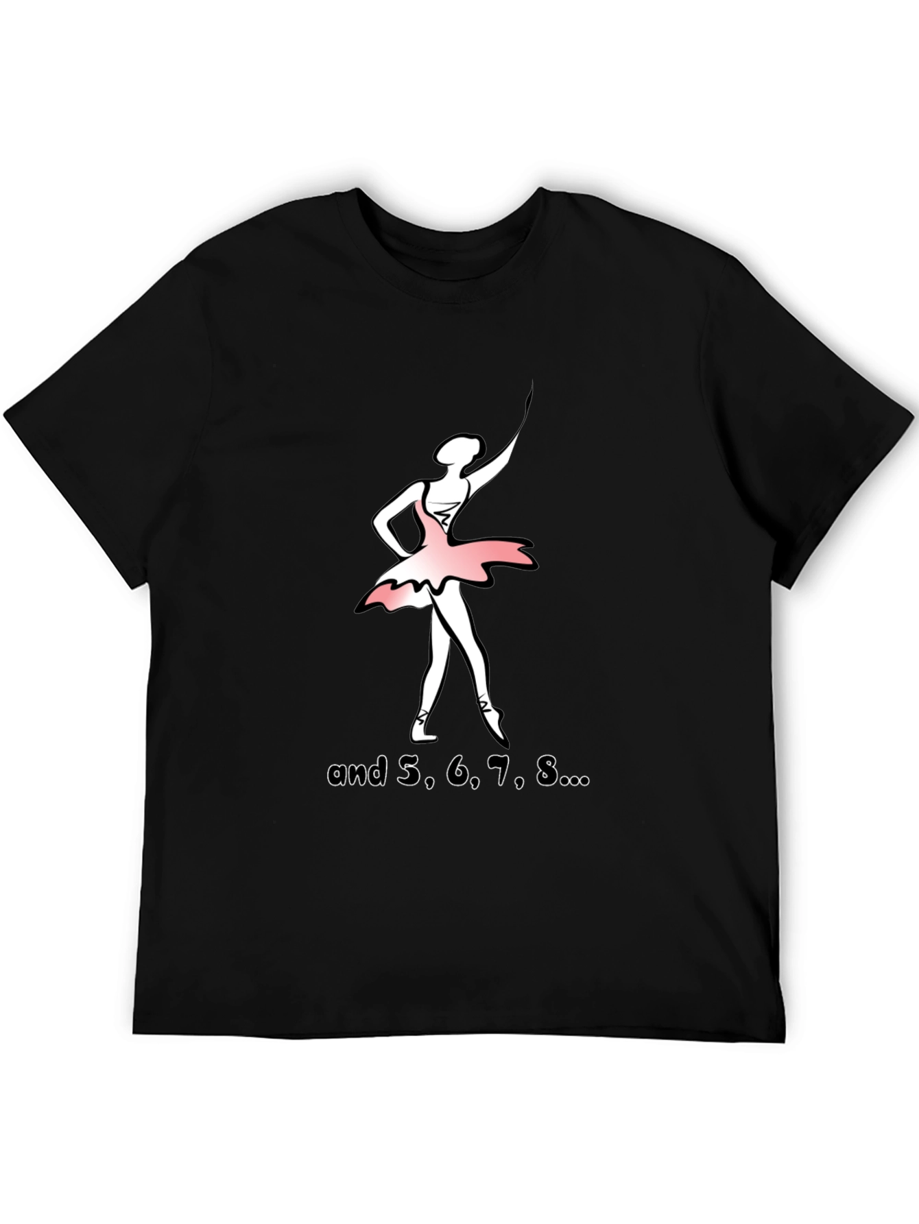 Ballerina Graphic Tee - and 5 6 7 8