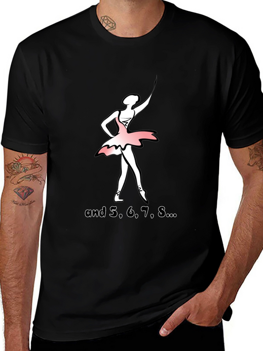 Ballerina Graphic Tee - and 5 6 7 8