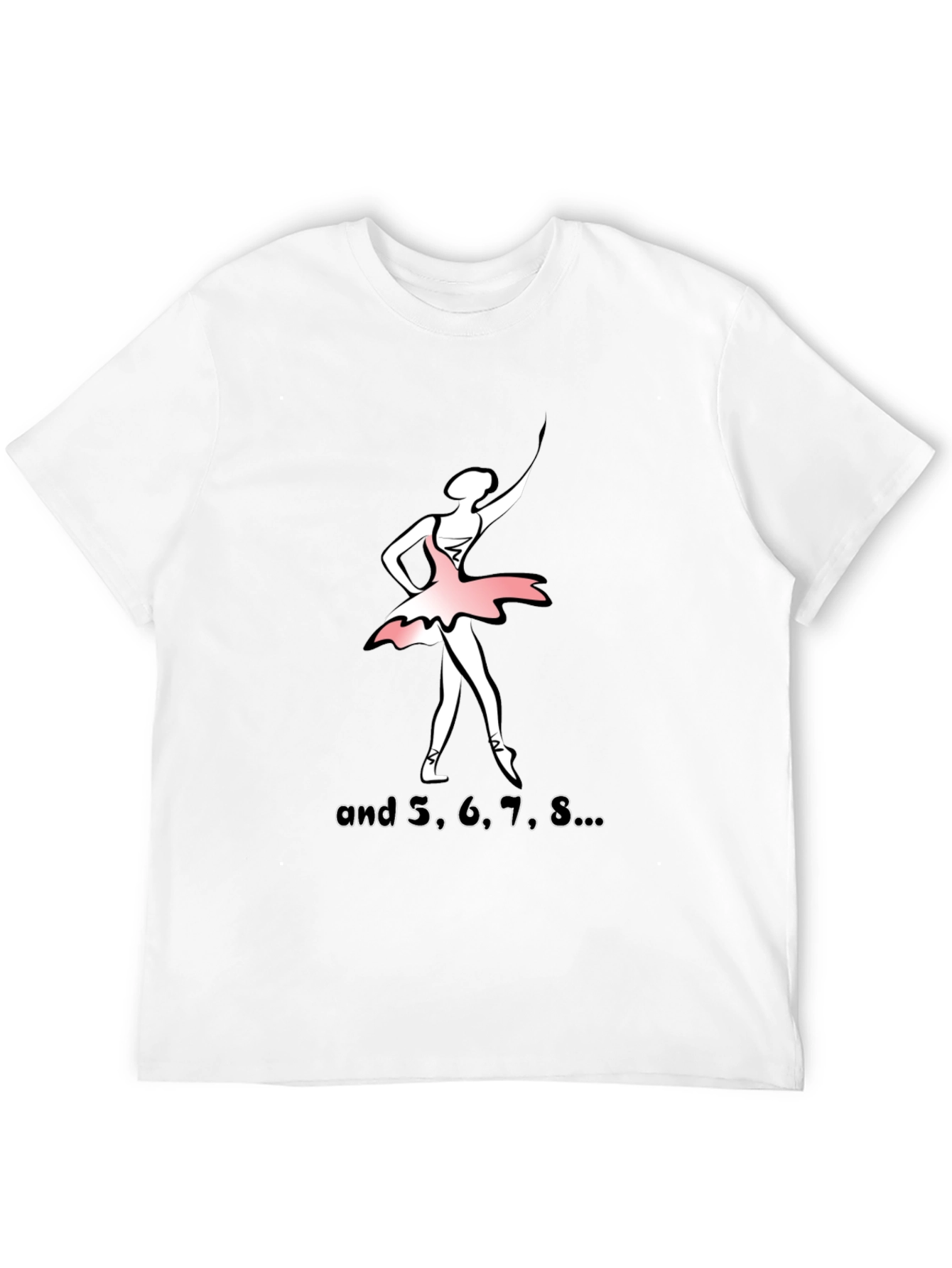 Ballerina Graphic Tee - and 5 6 7 8