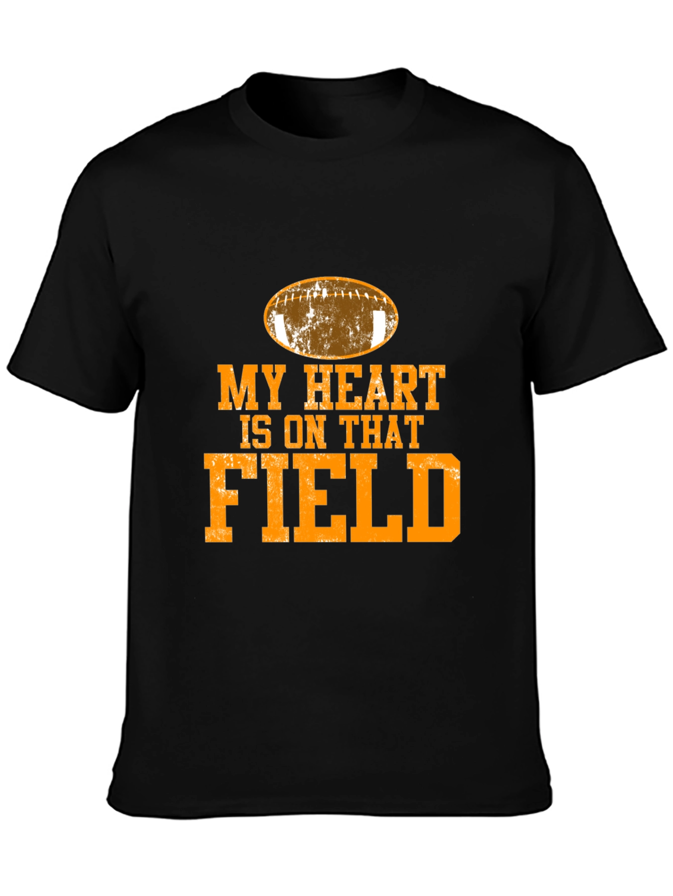 My Heart is On That Field Football T-Shirt