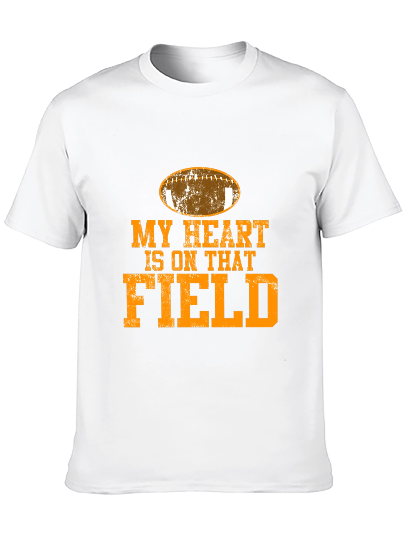 My Heart is On That Field Football T-Shirt
