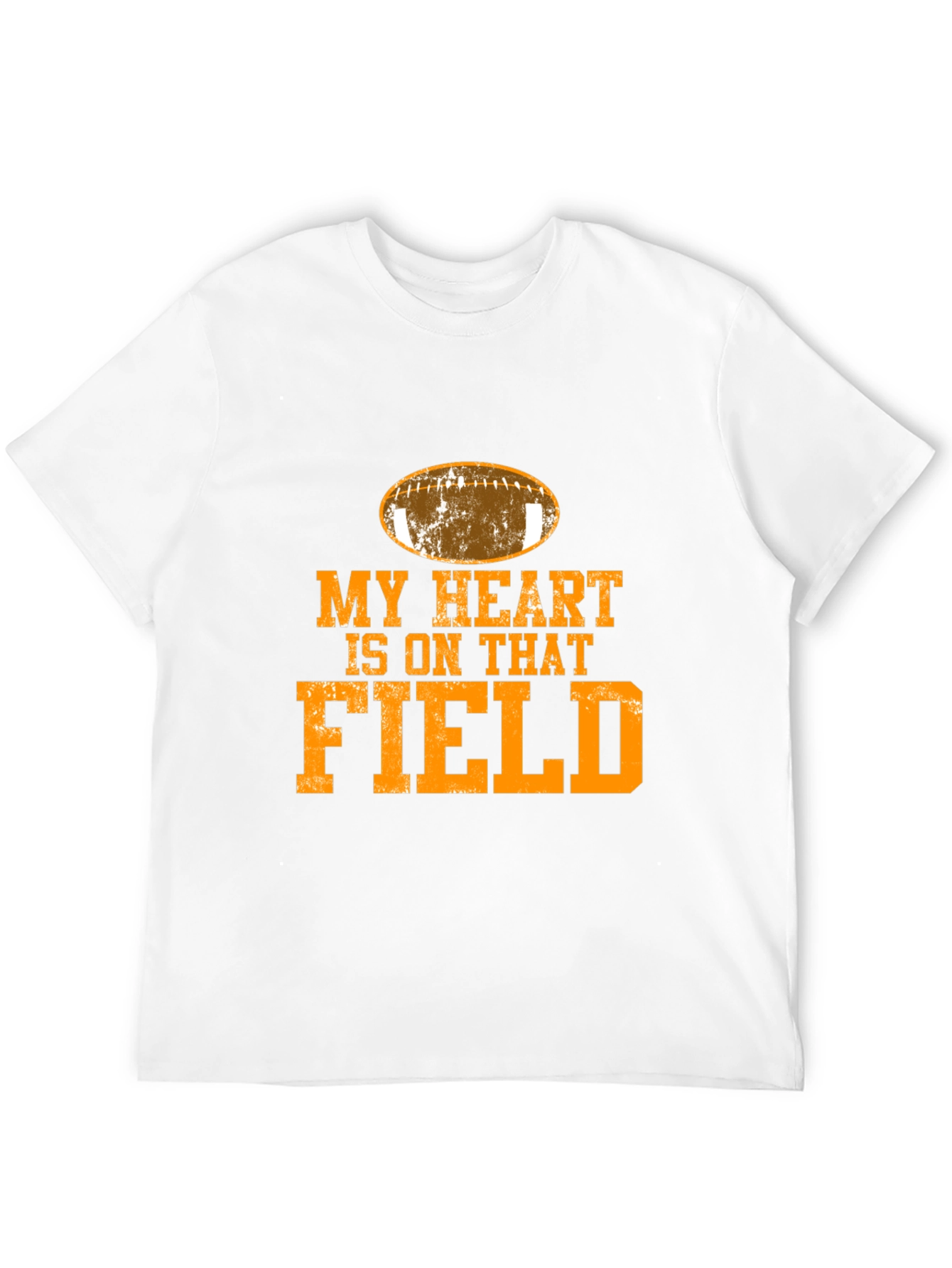 My Heart is On That Field Football T-Shirt