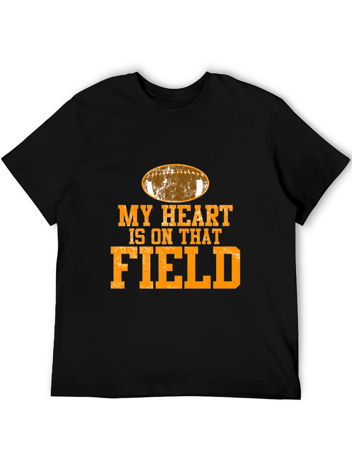My Heart is On That Field Football T-Shirt