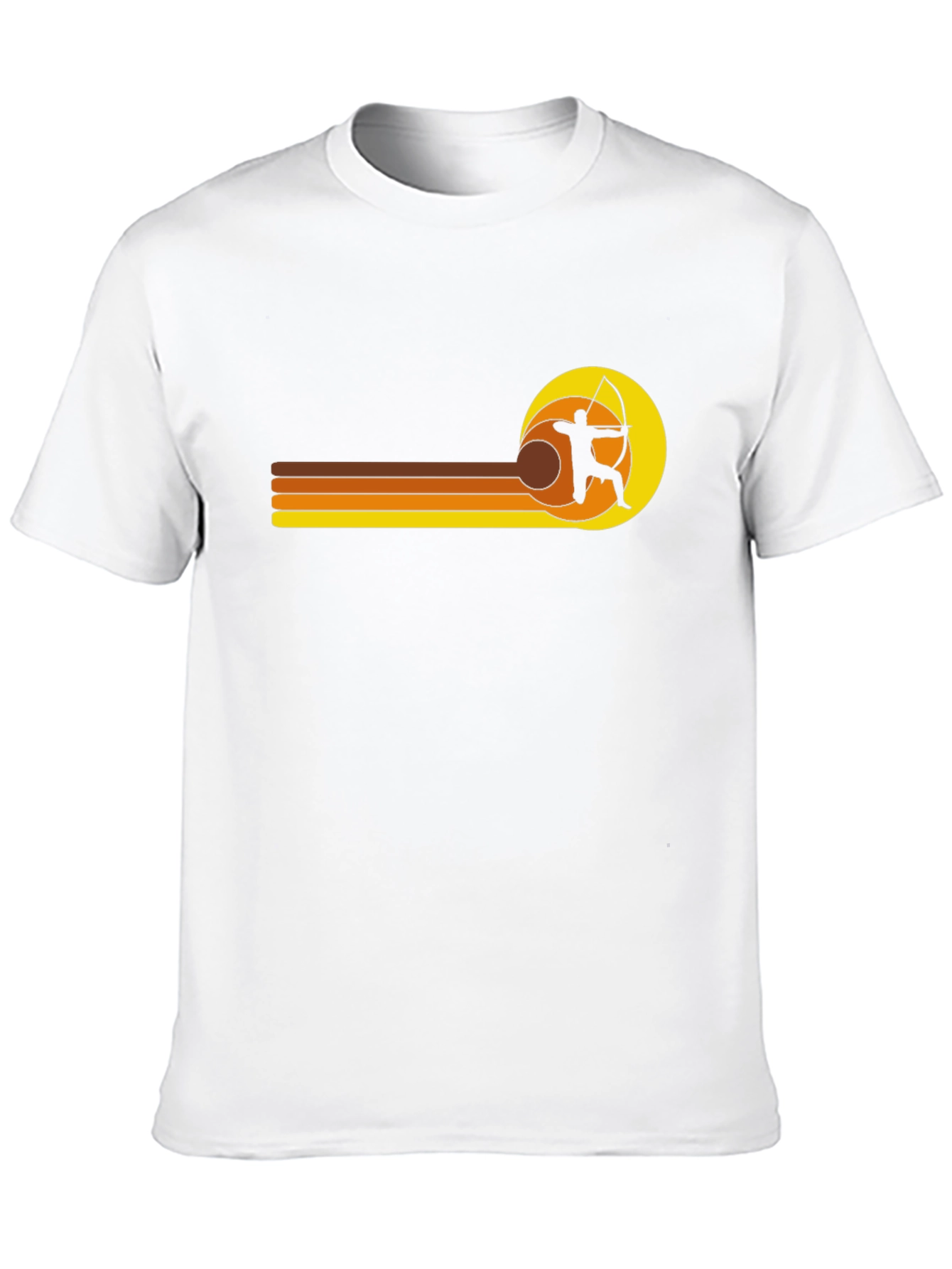 Retro Archer T-Shirt - Black