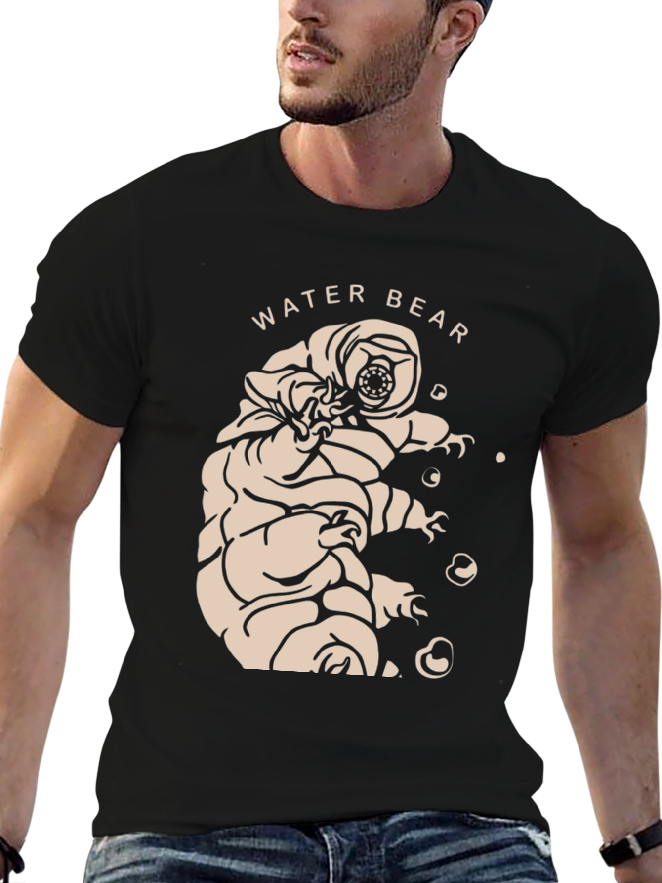 Water Bear Tardigrade Graphic T-Shirt