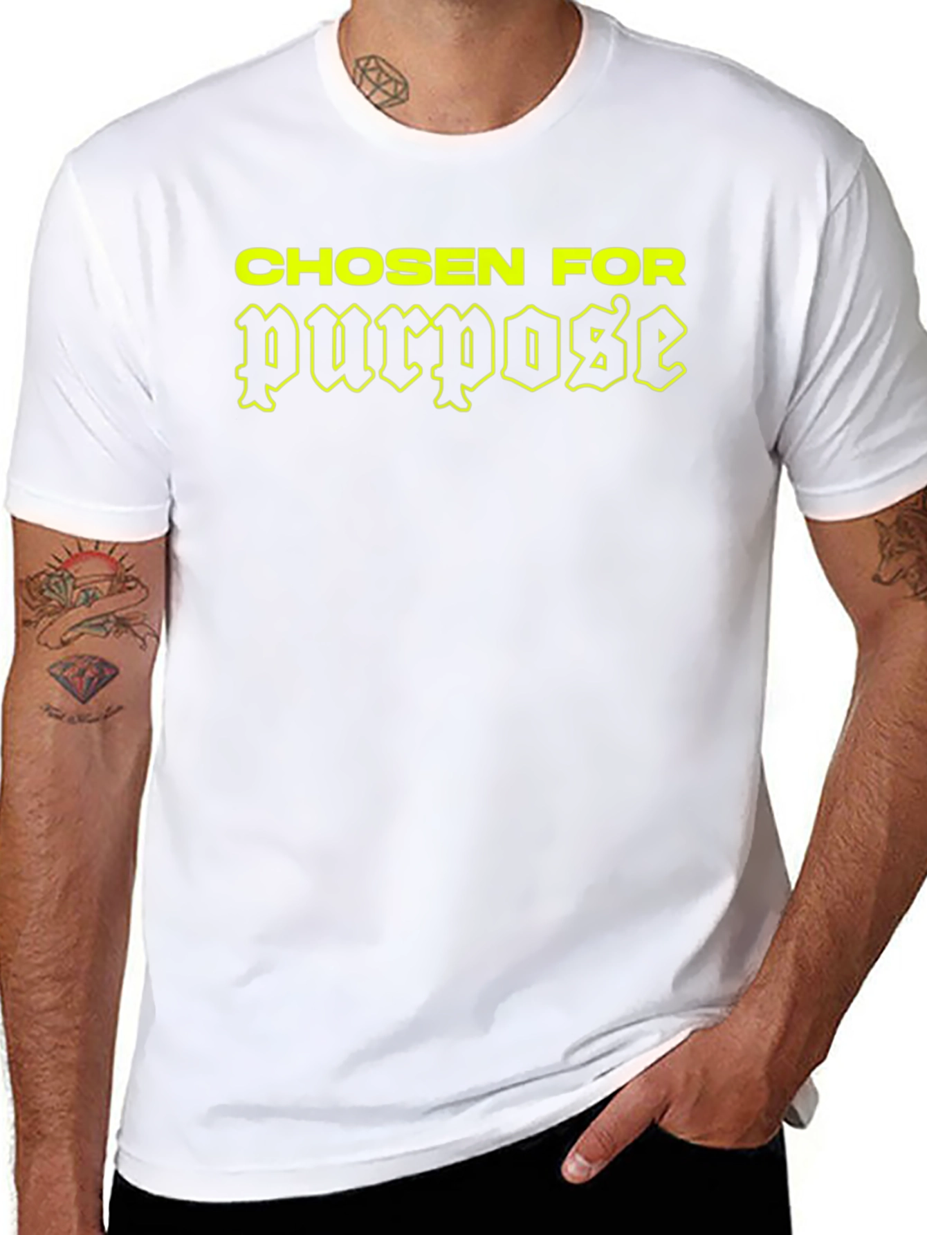 Chosen For Purpose Black T-Shirt