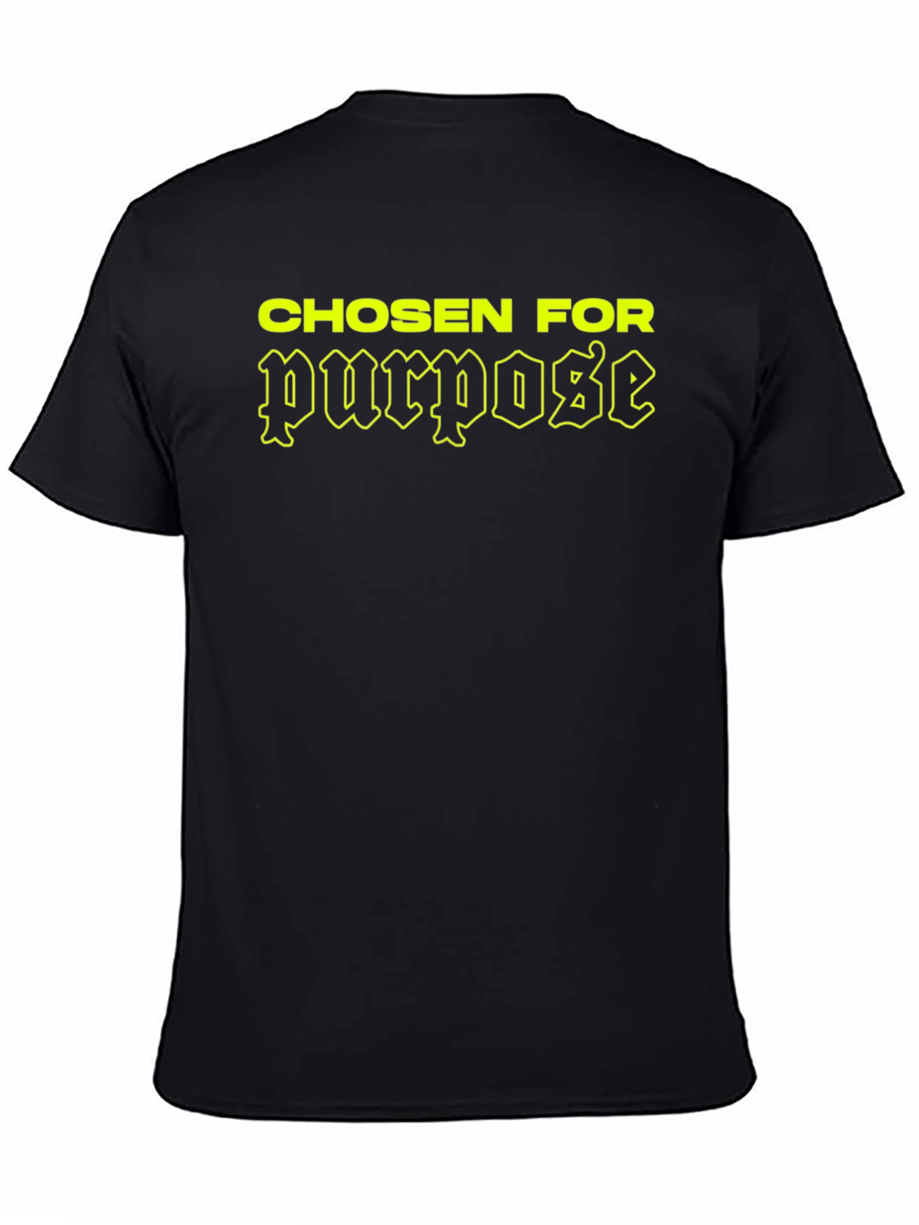 Chosen For Purpose Black T-Shirt