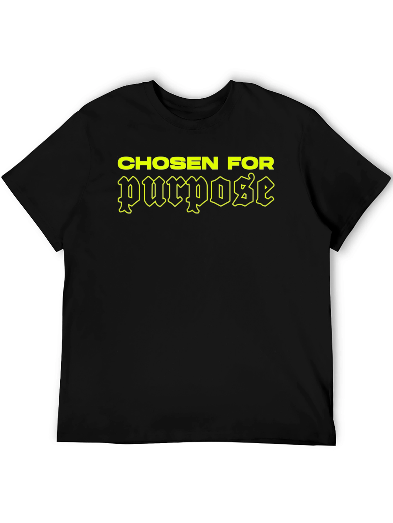 Chosen For Purpose Black T-Shirt