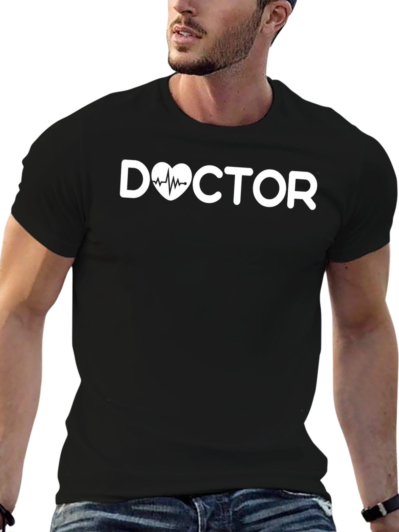Doctor Heartbeat Graphic T-Shirt