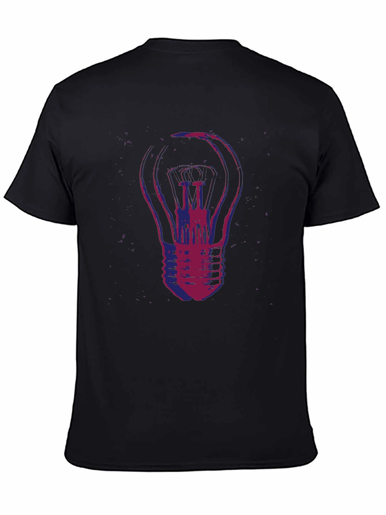 Light Bulb Graphic Tee - Unique Design