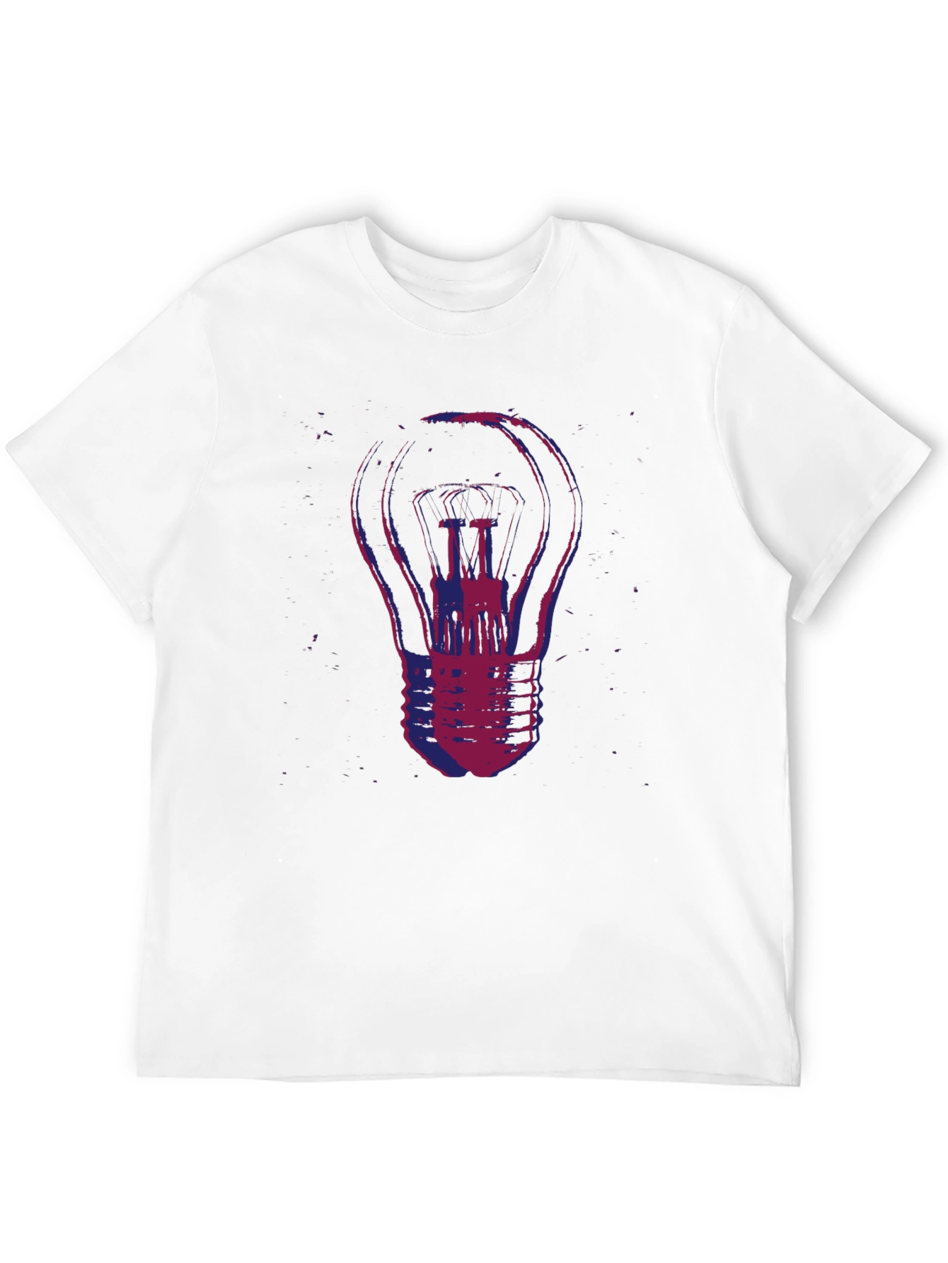 Light Bulb Graphic Tee - Unique Design