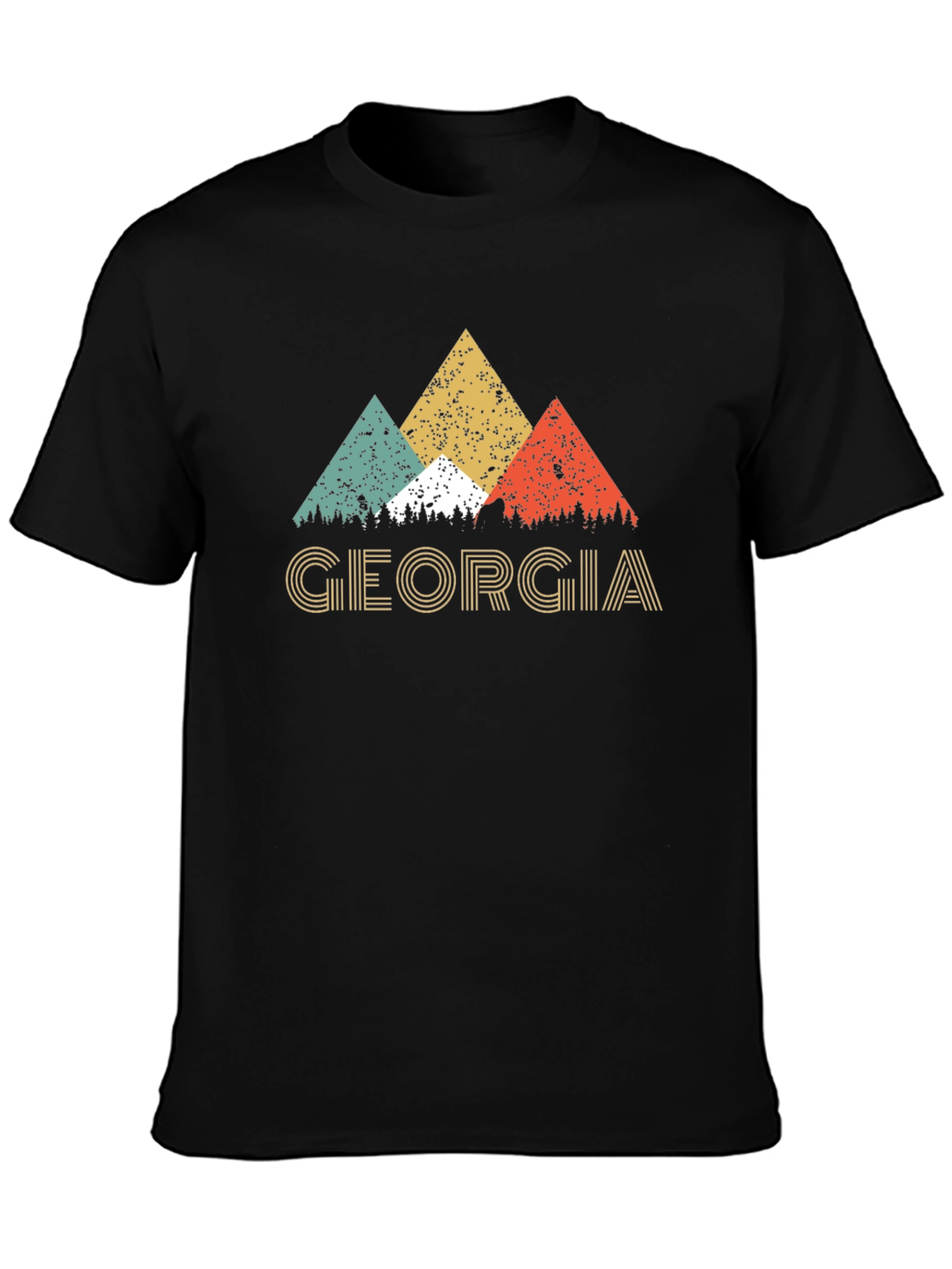 Retro Georgia Mountains T-Shirt