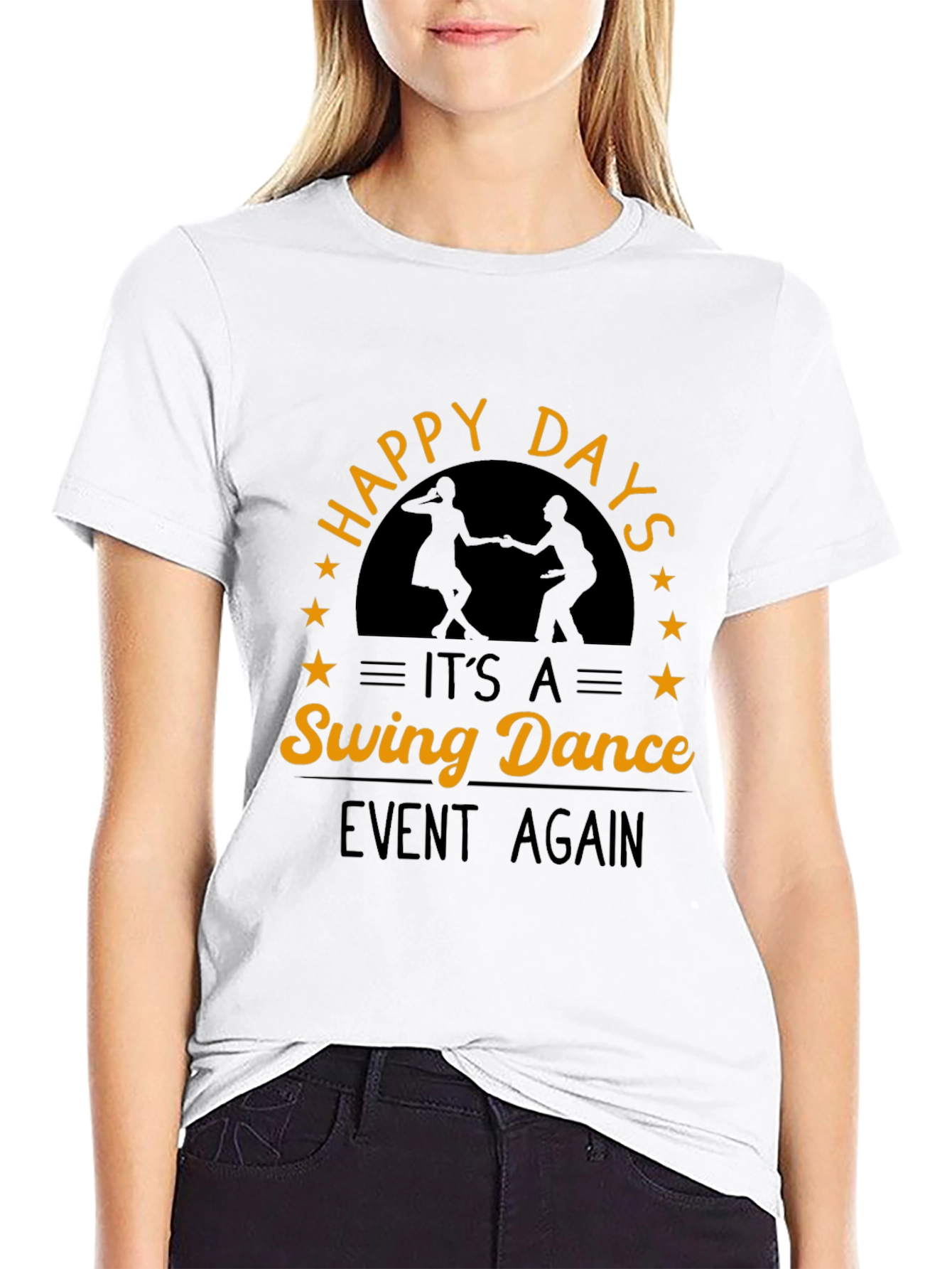Happy Days Swing Dance Event T-Shirt