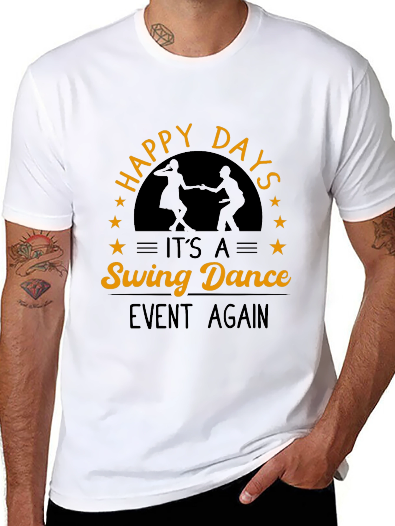 Happy Days Swing Dance Event T-Shirt