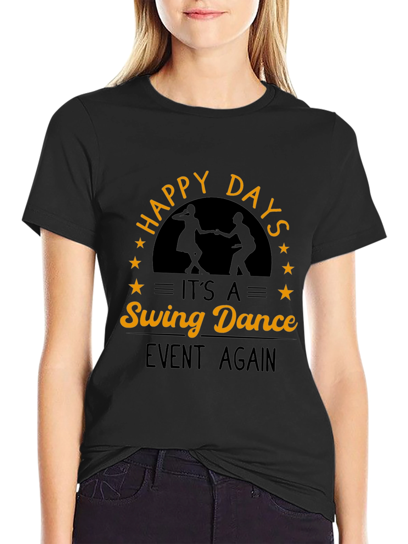 Happy Days Swing Dance Event T-Shirt