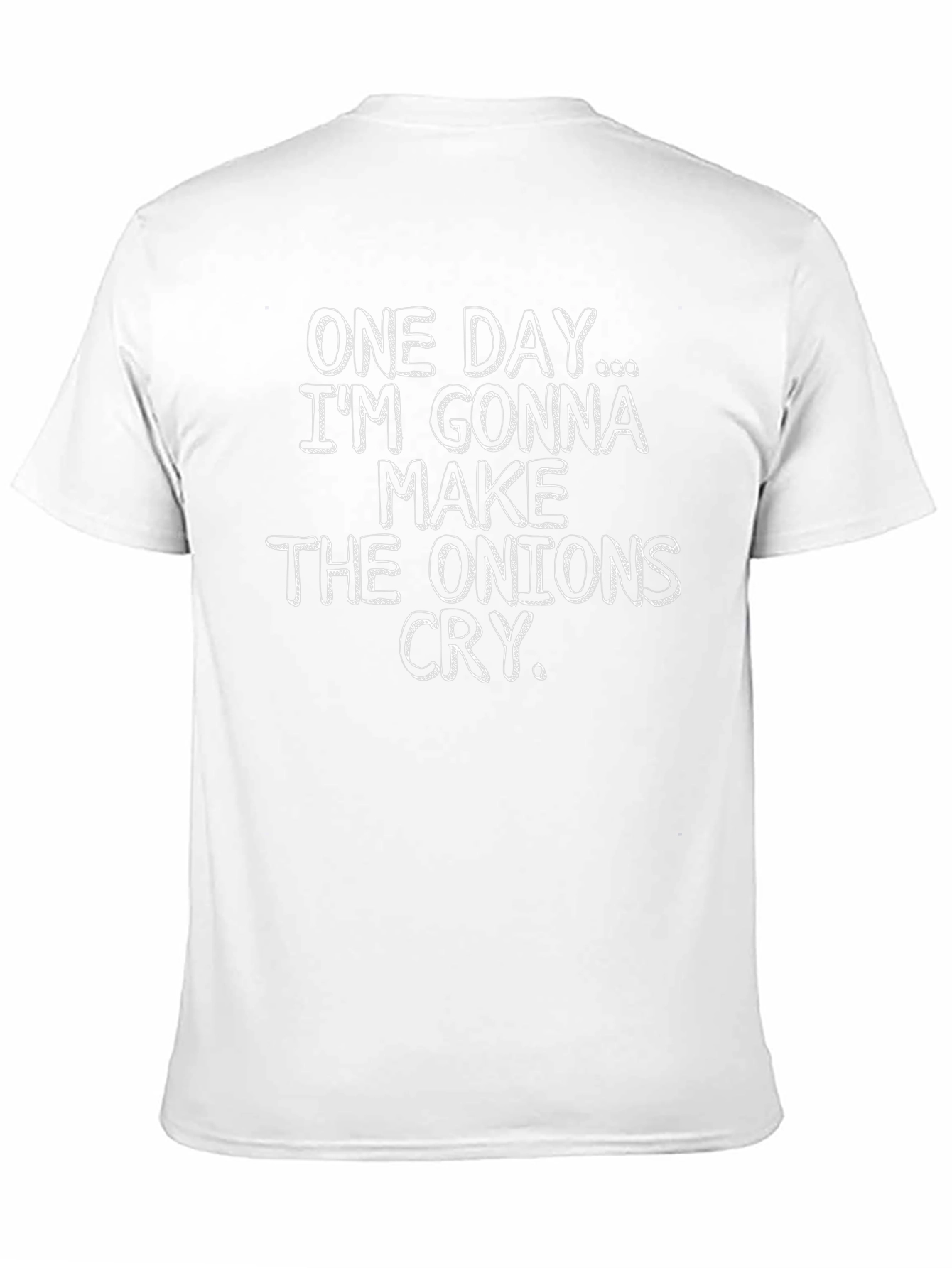 Onions Cry Graphic Novelty T-Shirt