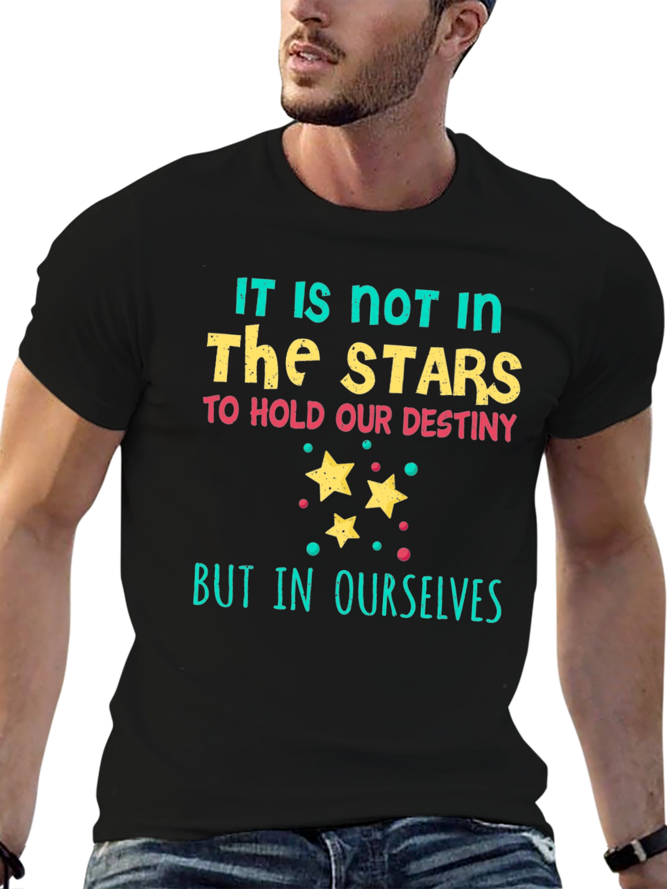 Stars Destiny Graphic Tee - Inspiring Unisex T-Shirt