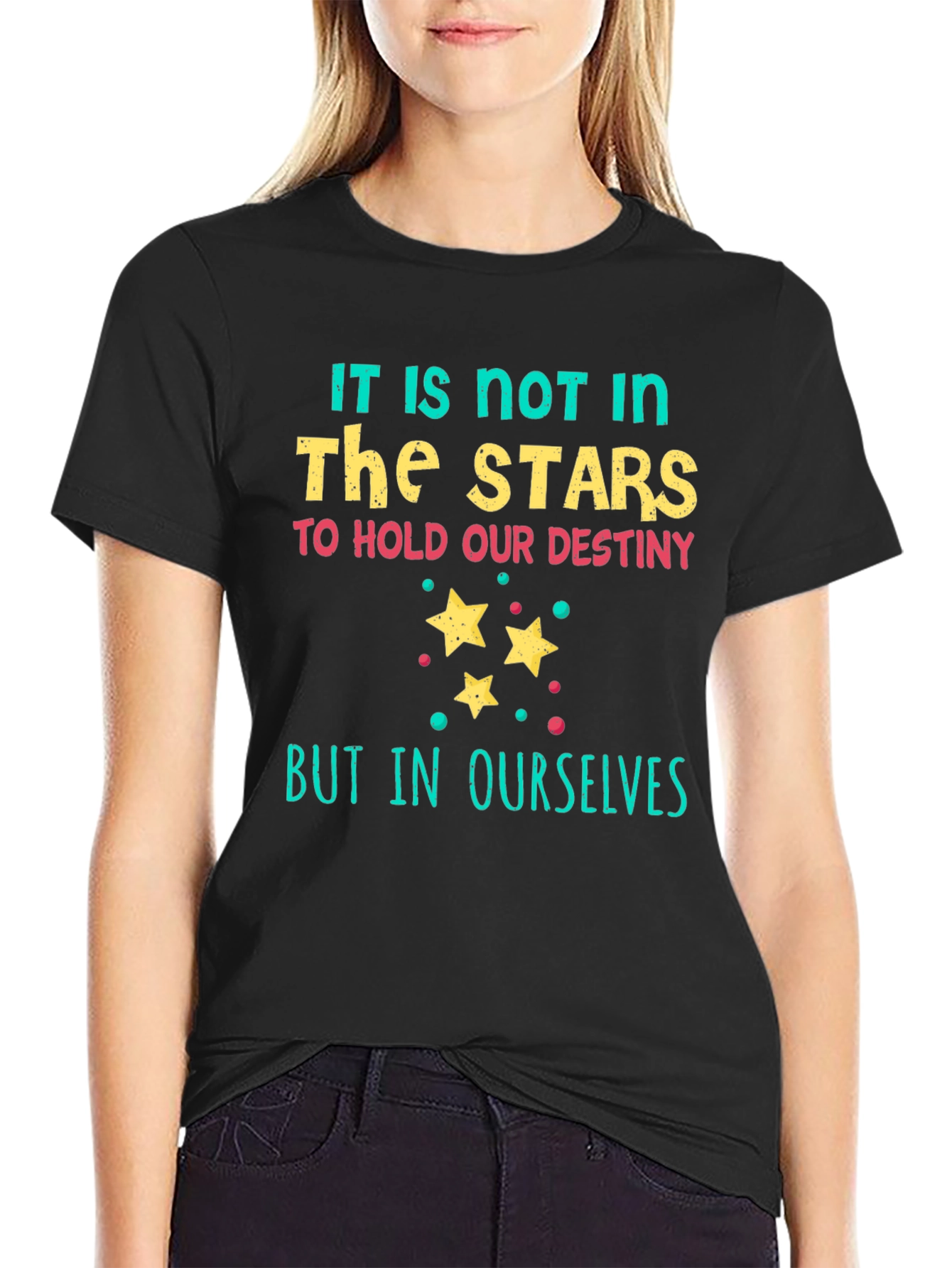 Stars Destiny Graphic Tee - Inspiring Unisex T-Shirt