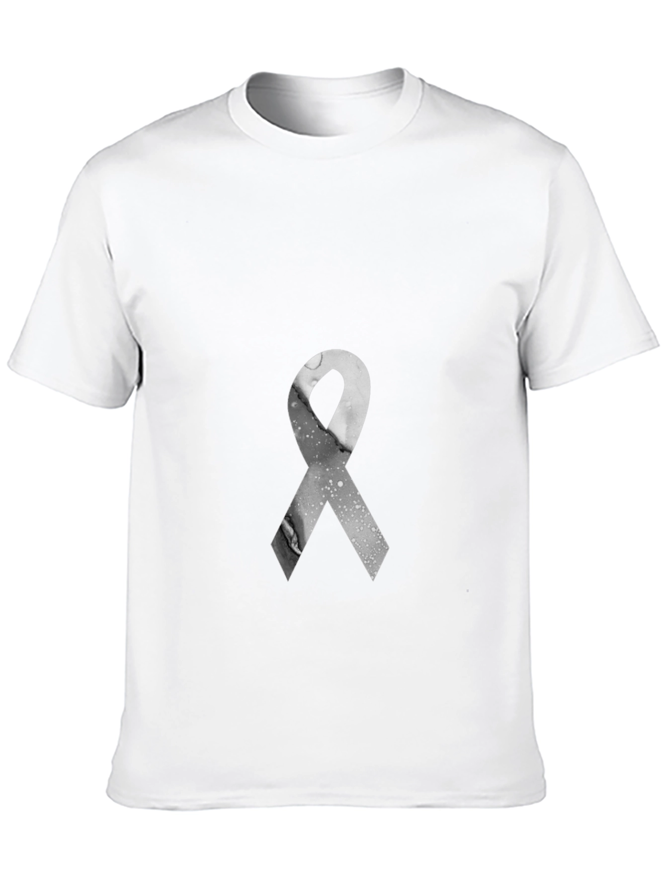 Awareness Ribbon Graphic Tee - Unisex Black T-Shirt