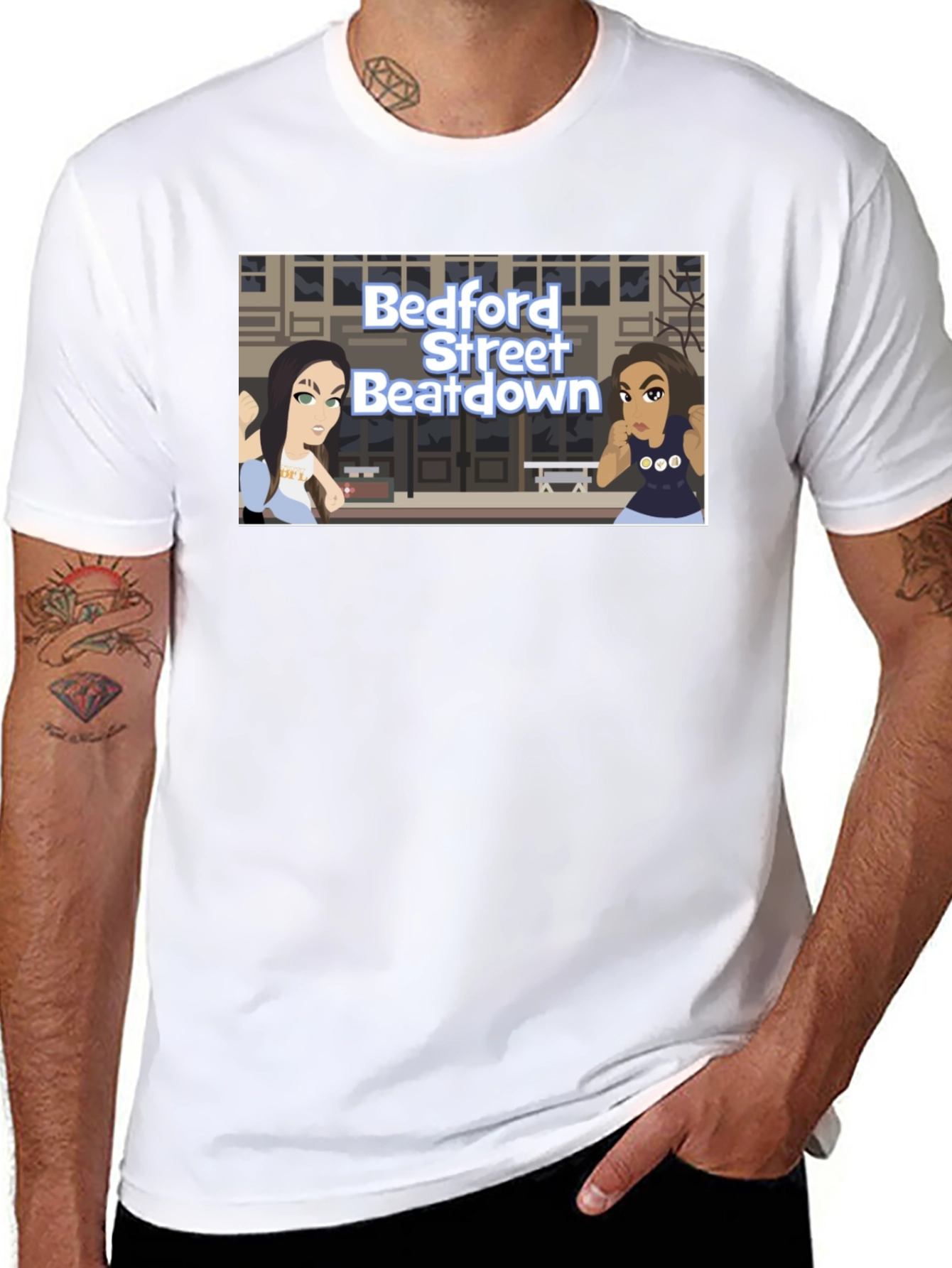 Bedford Street Beatdown Black T-Shirt