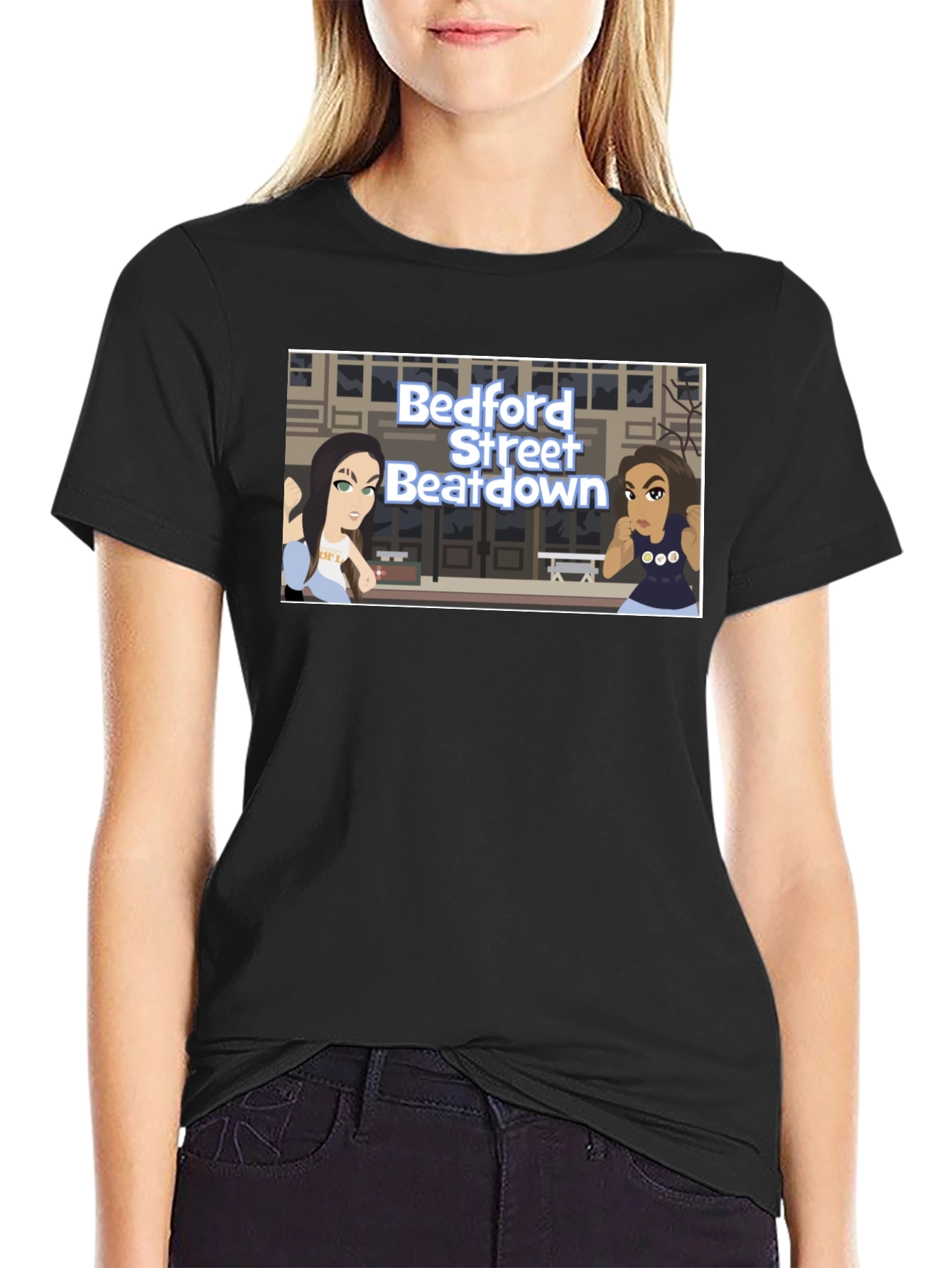 Bedford Street Beatdown Black T-Shirt