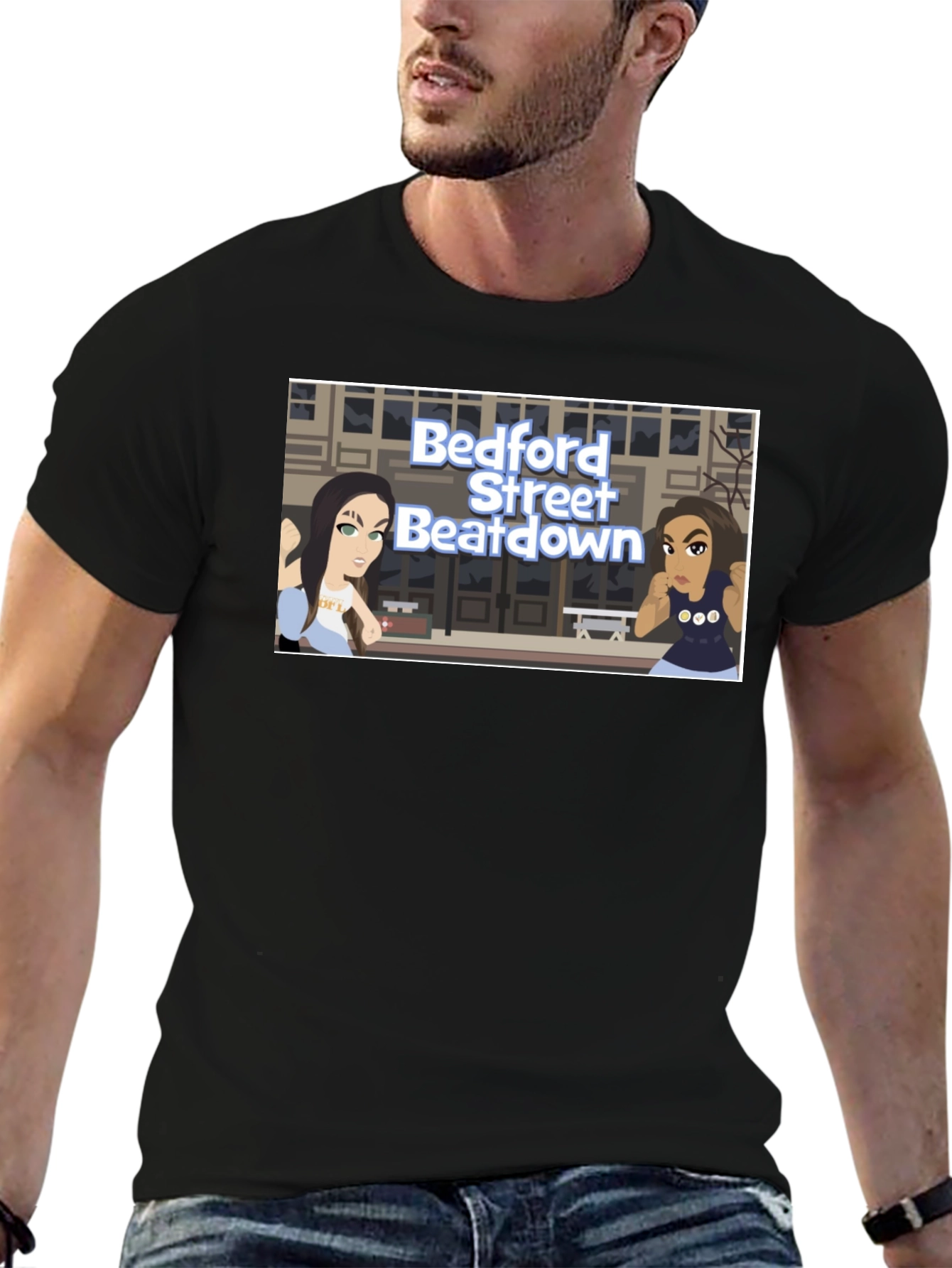 Bedford Street Beatdown Black T-Shirt