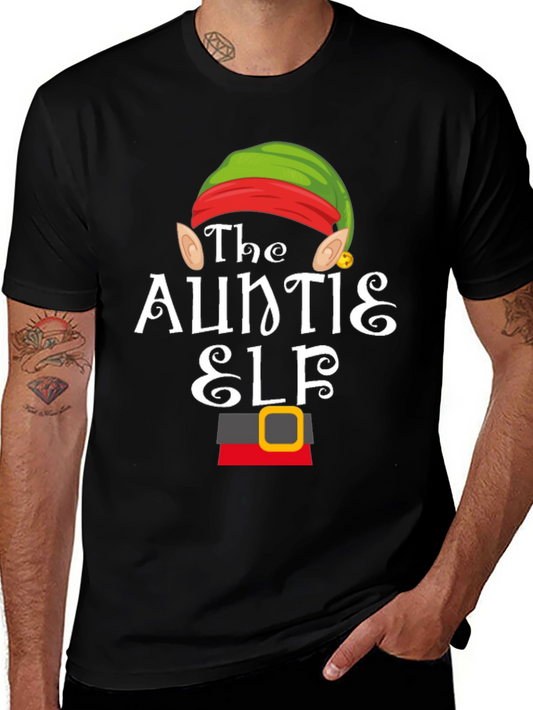 Auntie Elf Christmas T-Shirt